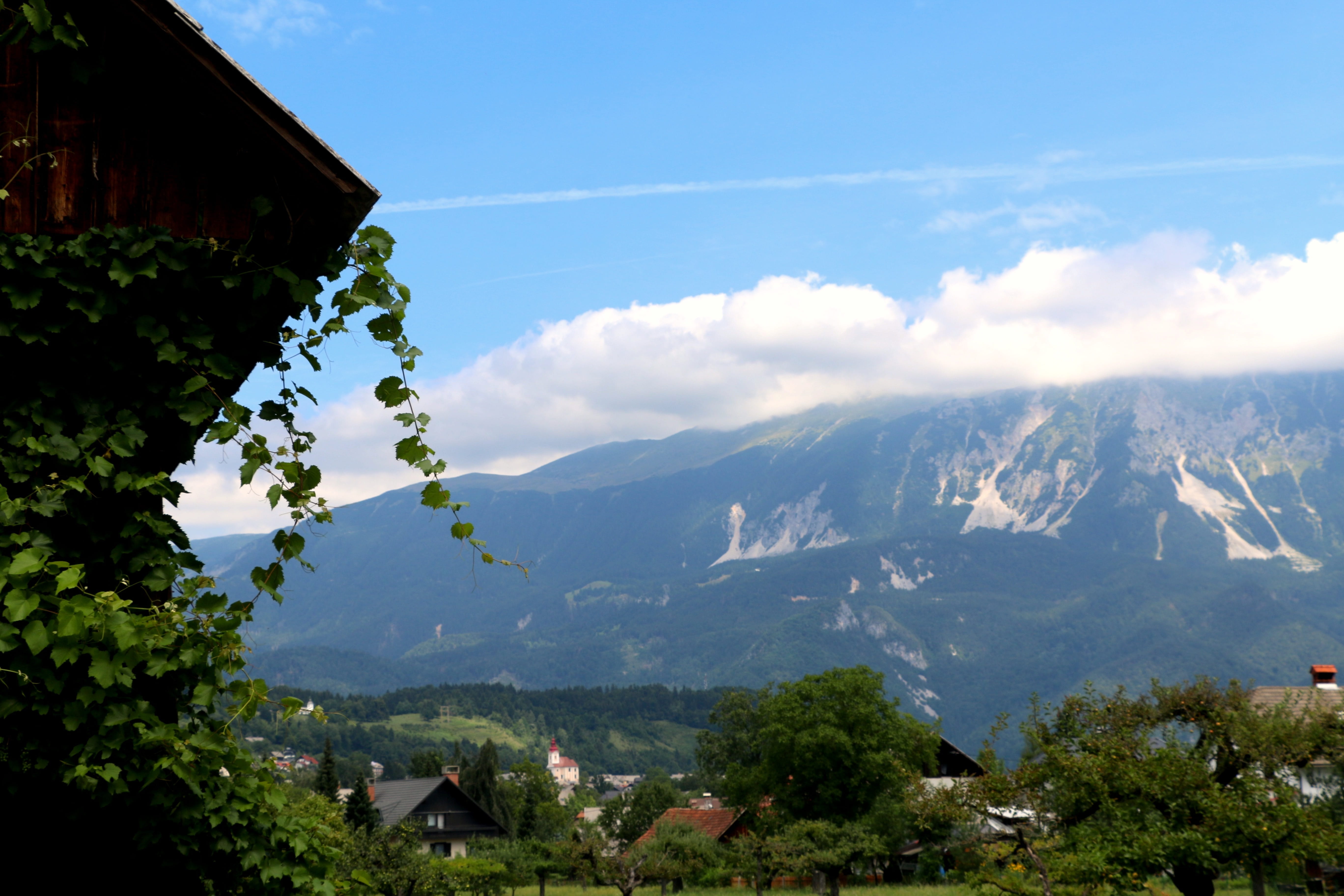 day, happy, walking, explorer, summer, scenics - nature, travel, blue sky, plant, tourist, building, vacation, leisure, outdoor, scenery, mountains, tranquil scene, HD Wallpaper