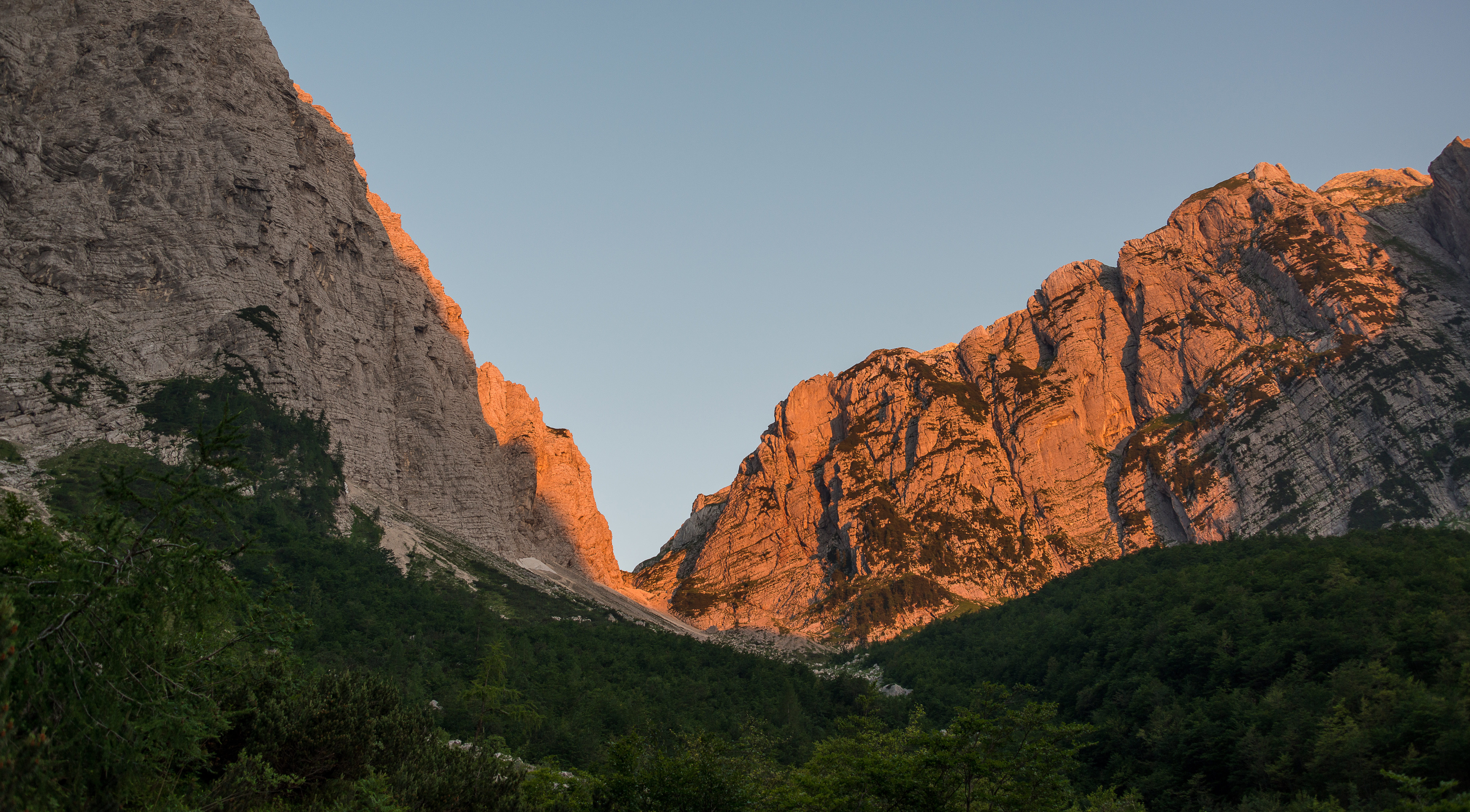 sunset, eroded, formation, beauty in nature, morning, rock - object, land, clear sky, scenics - nature, nature, valley, sky, field, plant, landscape, 5K, HD Wallpaper