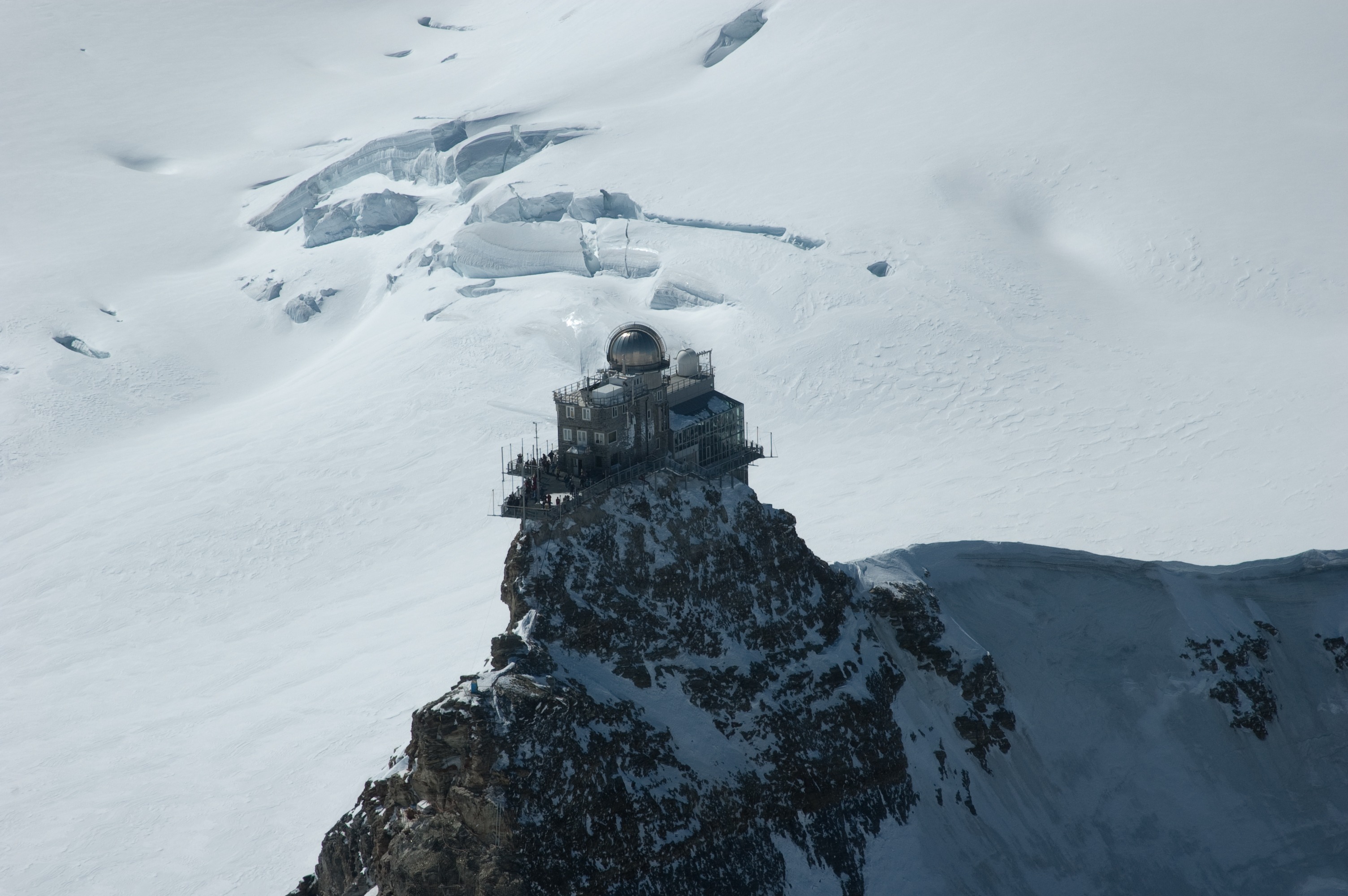 rock - object, rock formation, snow, alpine, 2K, beauty in nature, lifestyles, tranquil scene, jungfraujoch, nature, snowcapped mountain, day, scenics - nature, HD Wallpaper