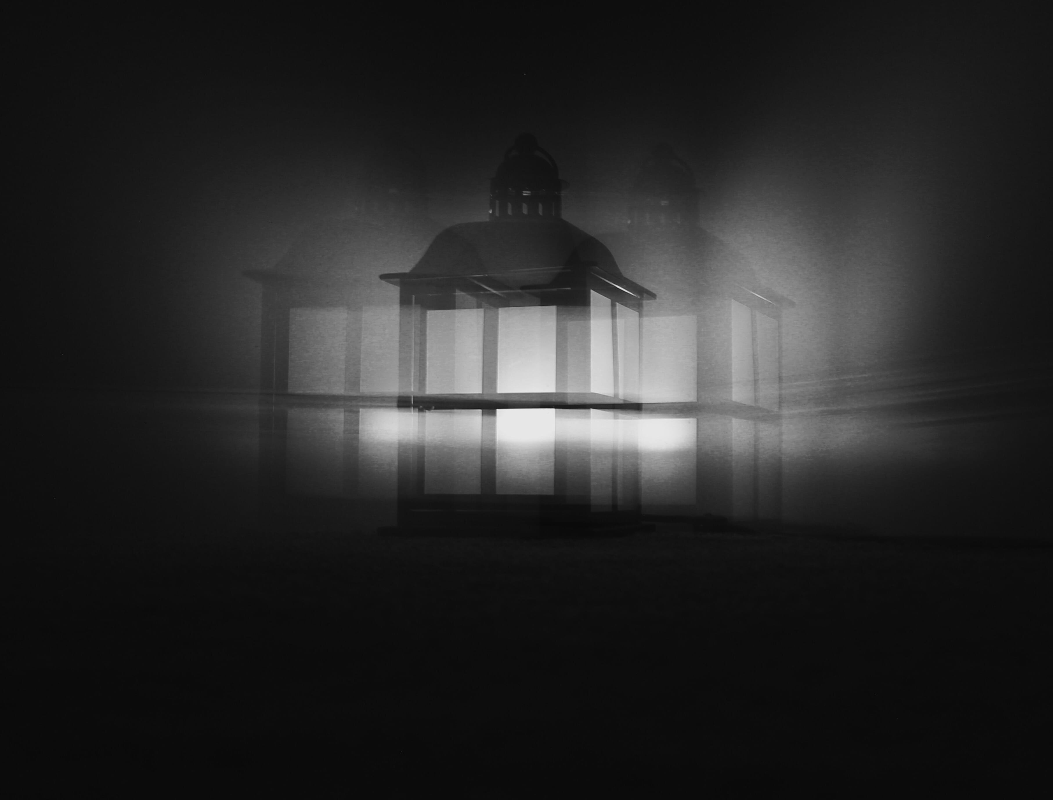 mtchllbwsr, spooky, mystery, dark, late, fear, black and white, b and w, front view, light, one person, 18-135mm, black anda white, real people, night, HD Wallpaper