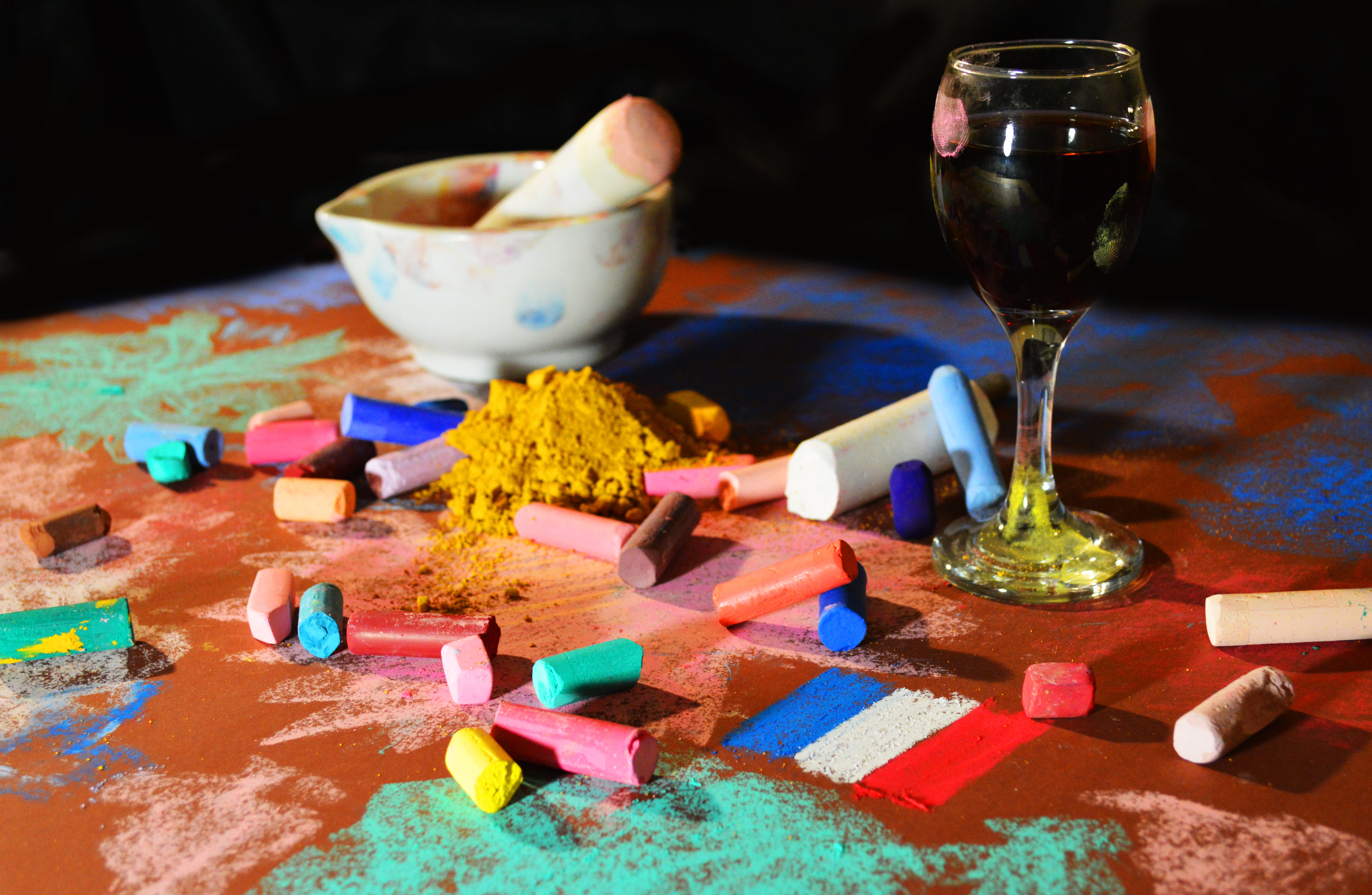 food, french, dega, studio, david clode, glass, food and drink, container, france, drinking glass, artist, no people, pastel color, colorful, freshness, HD Wallpaper
