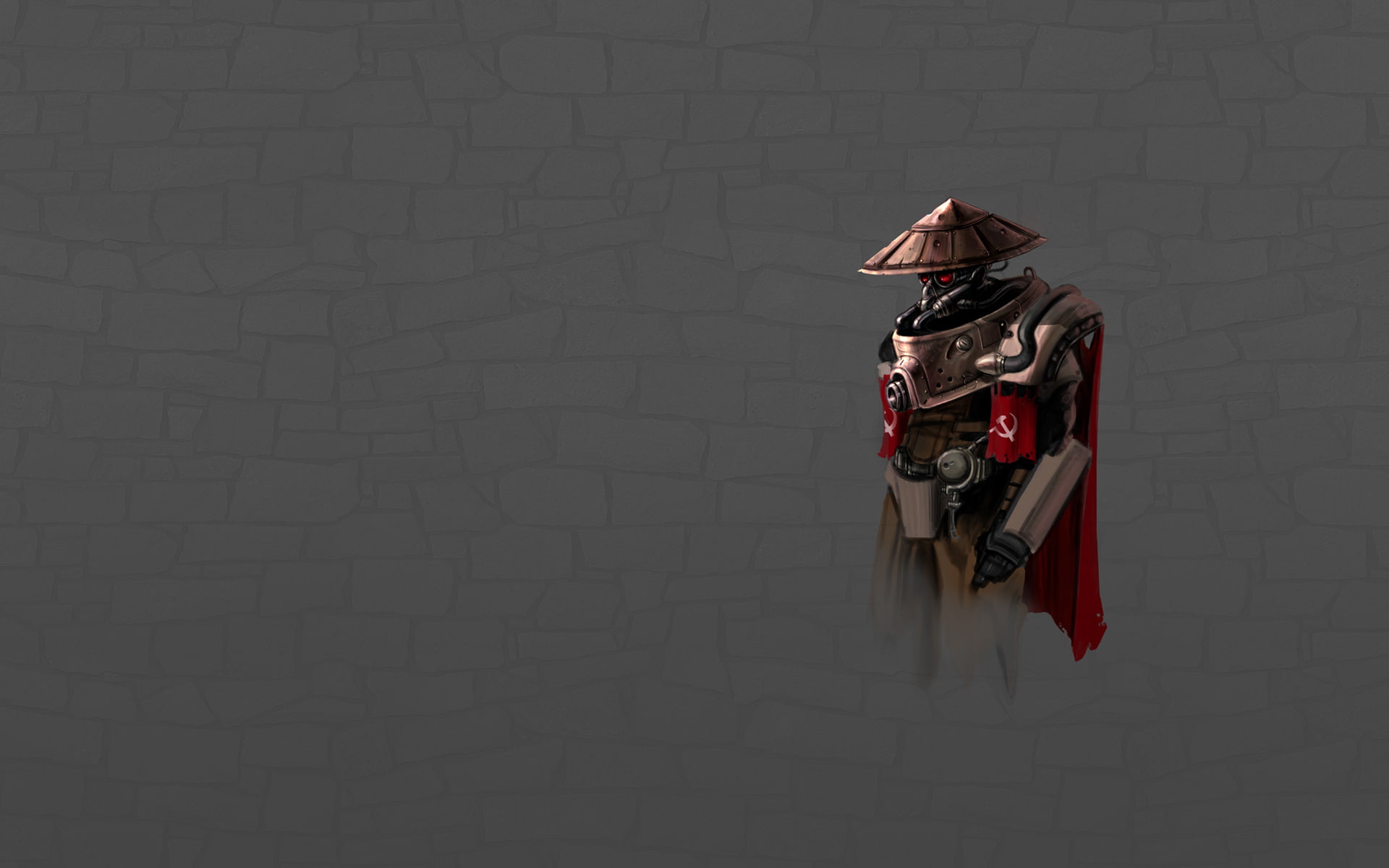 color Image, pattern, casual clothing, minimalism, backgrounds, cloak, warrior, indoors, real people, hat, 1080P, lifestyles, military, no People, work Helmet, HD Wallpaper