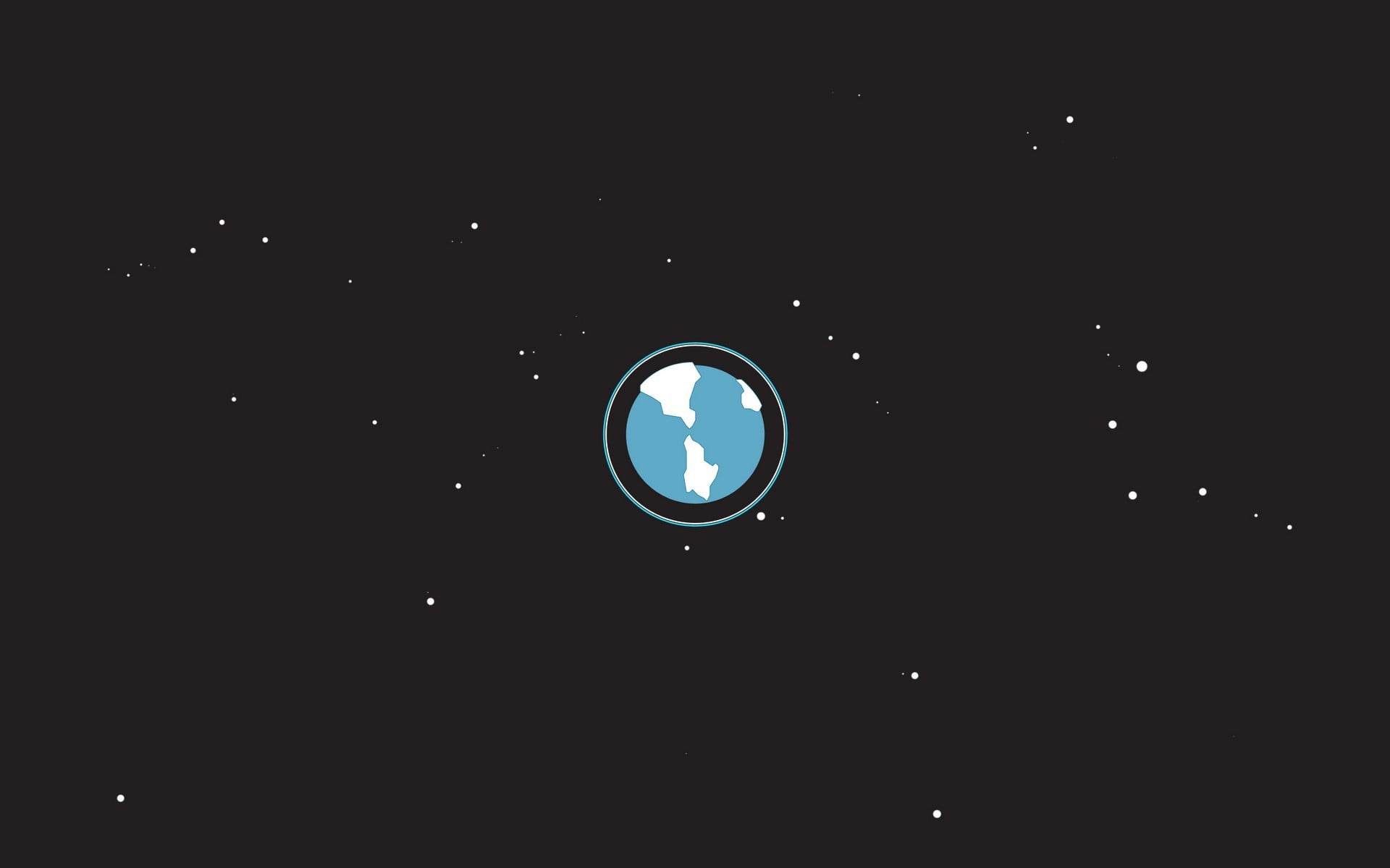 world, light - natural phenomenon, geometric shape, minimalism, directly below, circle, map, night, technology, shape, lighting equipment, glowing, dark, HD Wallpaper