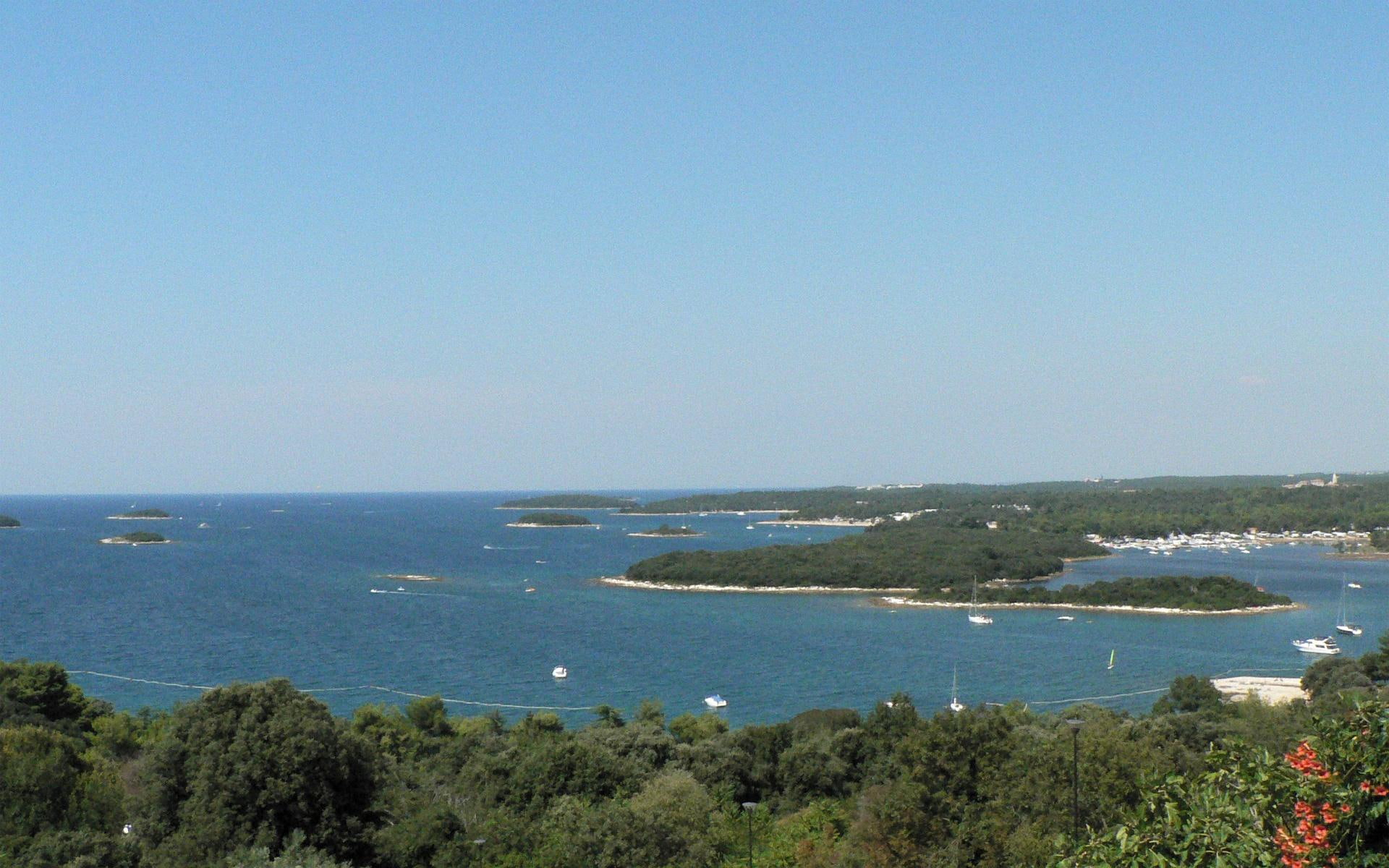 europe, croatia, summer, 1080P, wonderfull, view, islands, wunderfull, 3d and abstract, sea, widescreen, HD Wallpaper