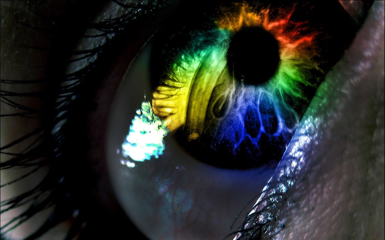 720P, Eye, Oko, Artistic, HD Wallpaper