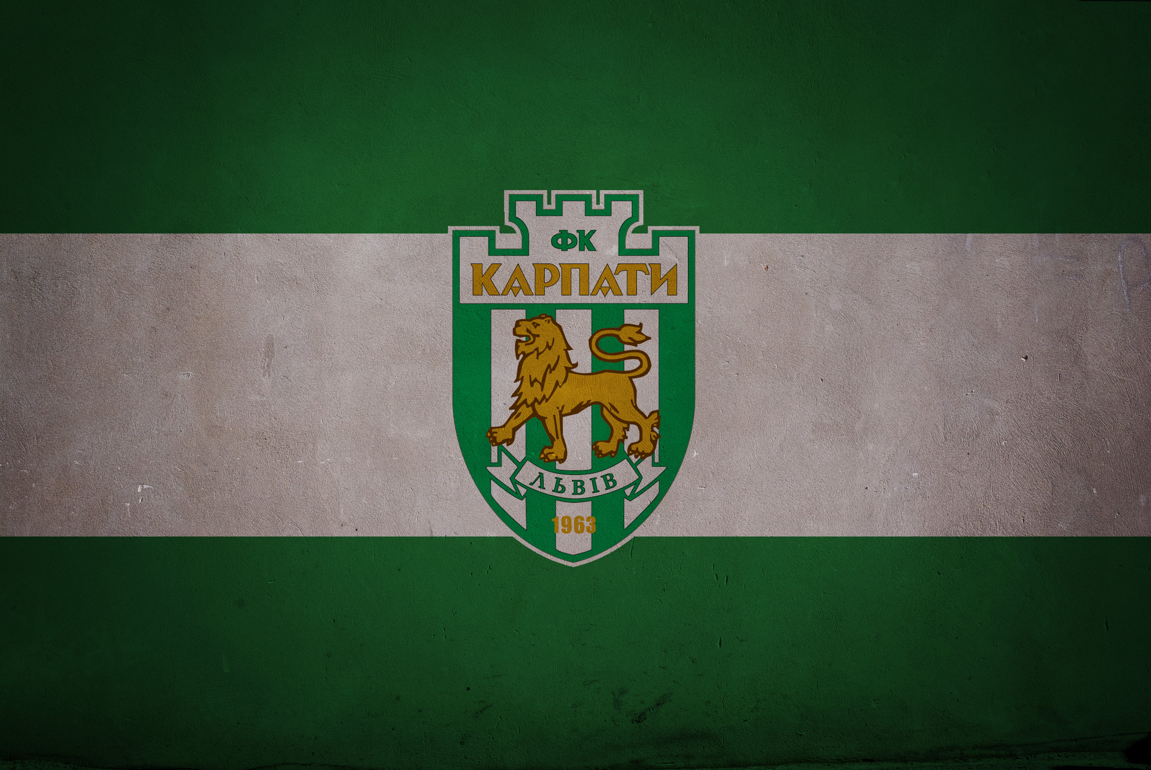 football club, white, Carpathians, wall - building feature, text, 4K, human representation, single object, karpaty, green, safety, symbol, architecture, HD Wallpaper