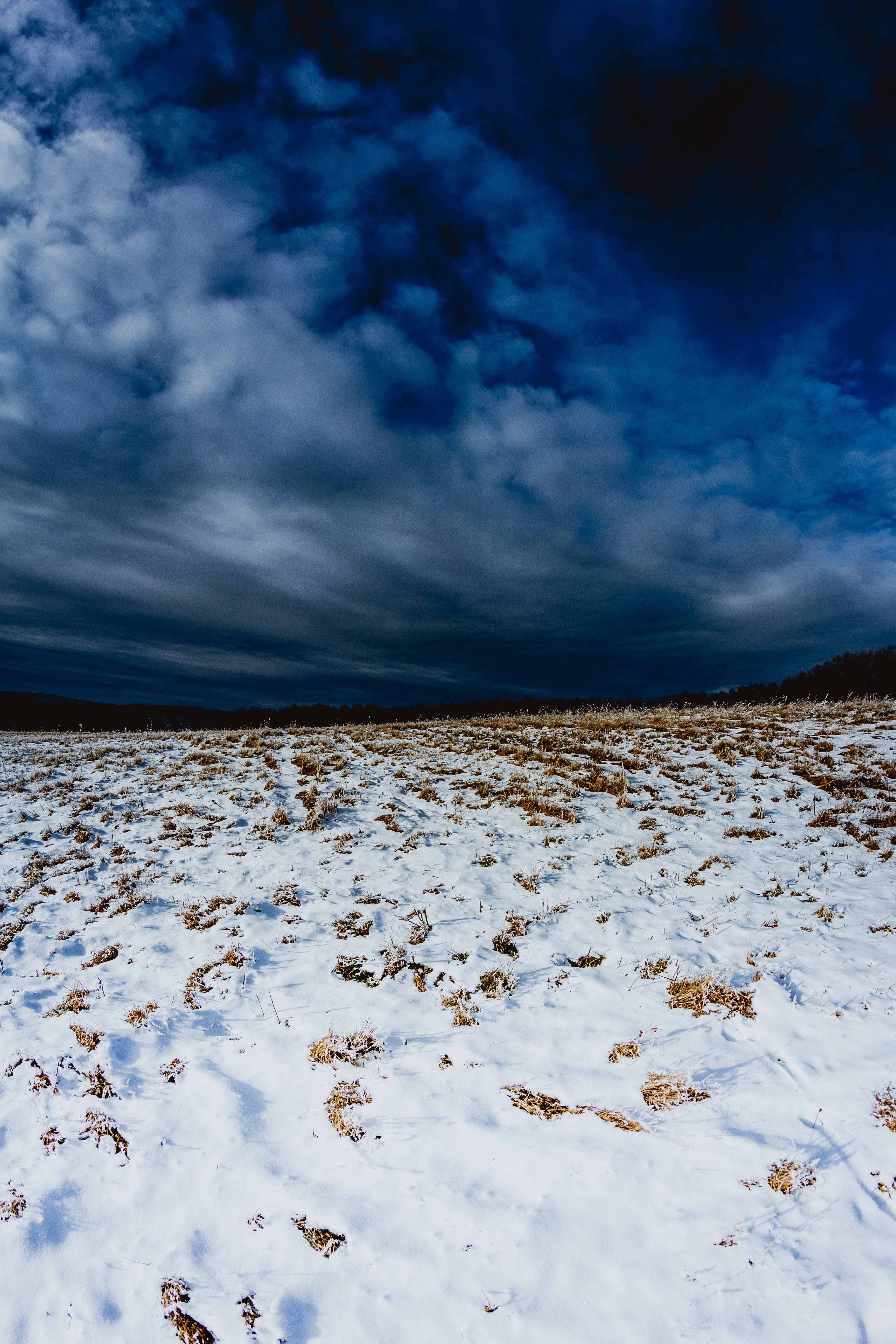 cloud - sky, municipality krasiczyn, no people, Poland, white color, the valley of the, field, landscape, outdoors, Karpaty, tranquil scene, water, sky, Phone HD Wallpaper