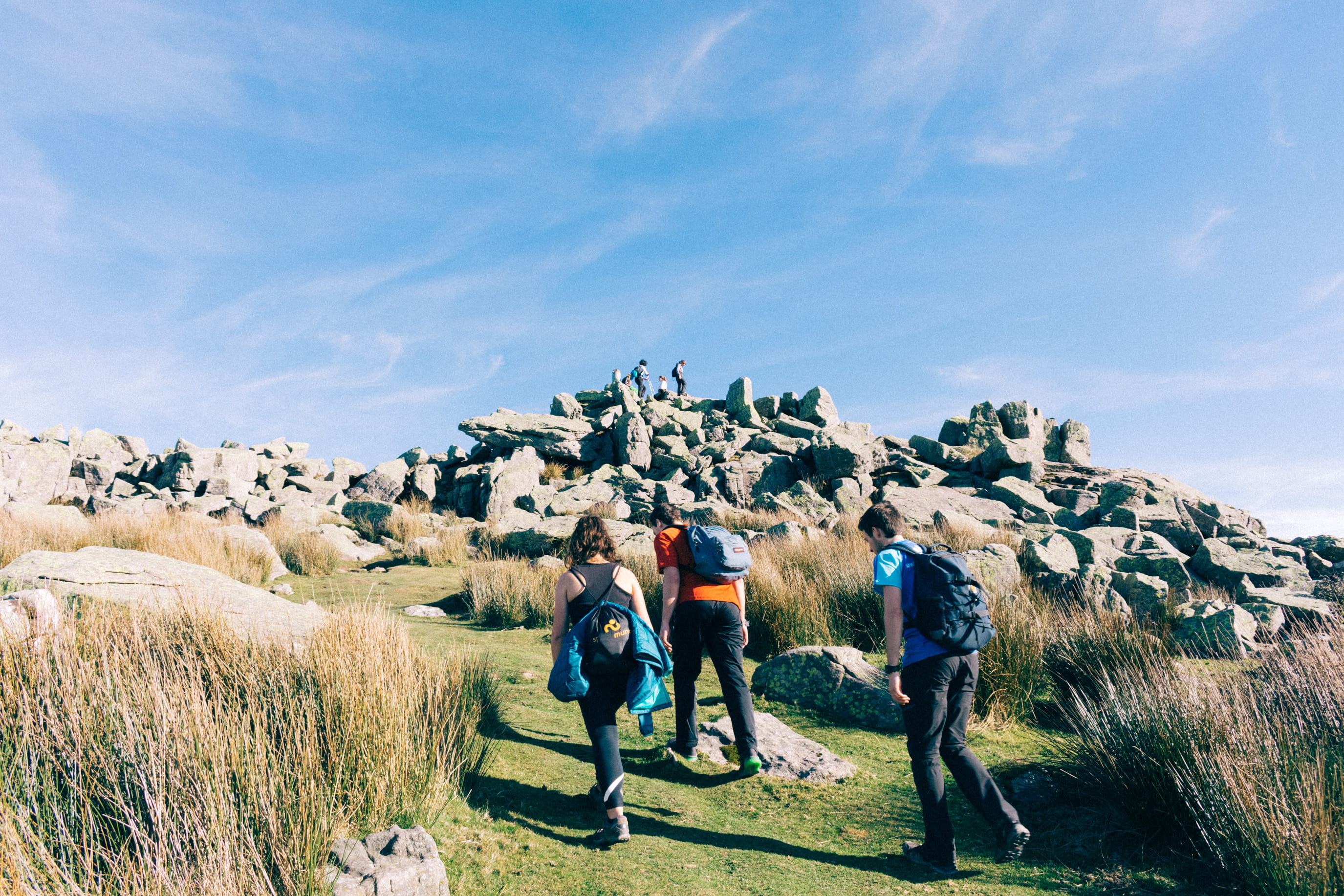 real people, people, walking, clothing, path, nature, hiking, leisure activity, daytime, outdoors, denim, three, bird, photo, lifestyles, person, shoe, HD Wallpaper