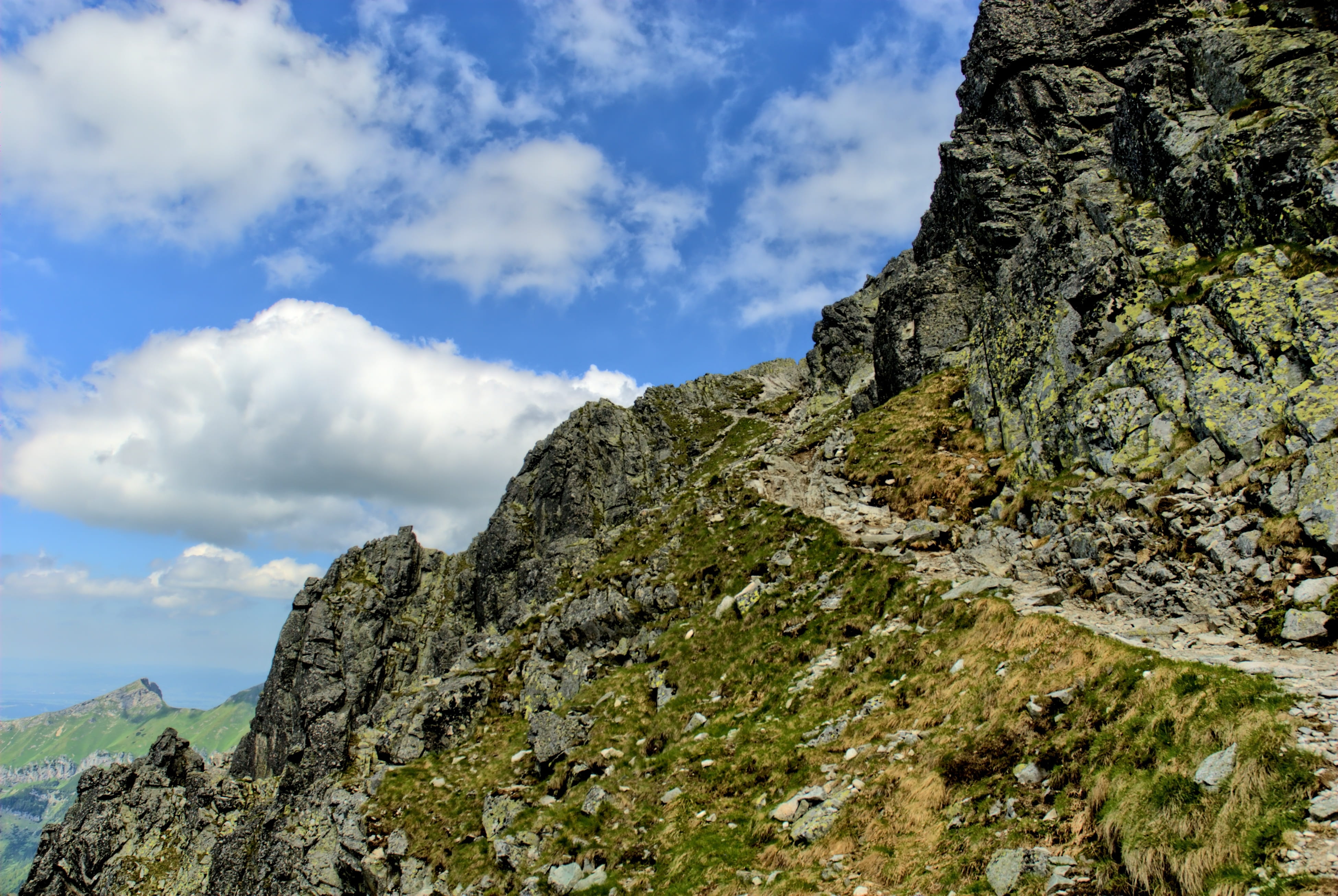 no people, rock formation, rock, non-urban scene, beauty in nature, scenics - nature, sky, rock - object, top view, mountain peak, day, mountain range, HD Wallpaper