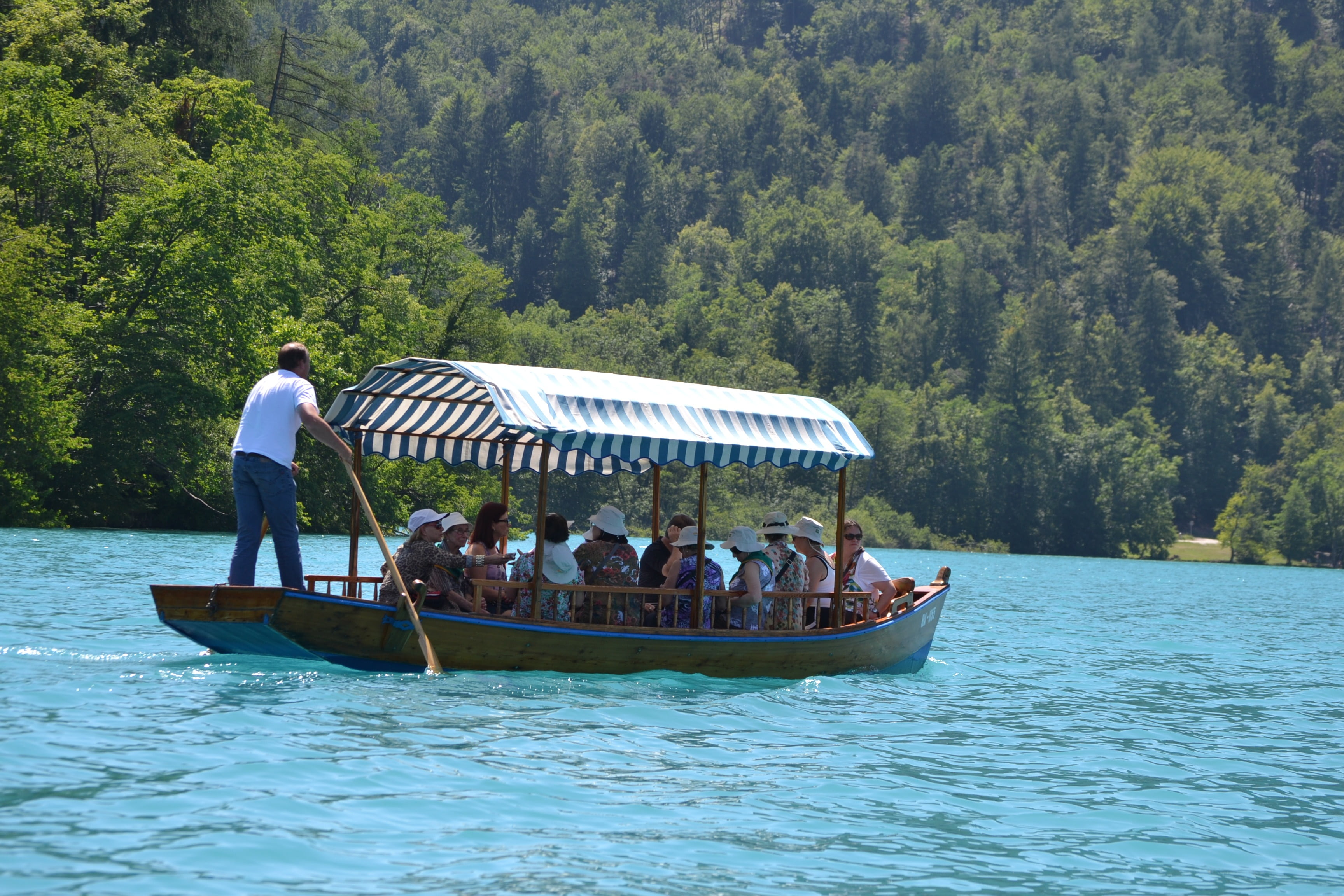 people, outdoors, slovenia, bled, adult, growth, nautical vessel, nature, leisure activity, plant, water, blue water, day, transportation, tree, waterfront, HD Wallpaper