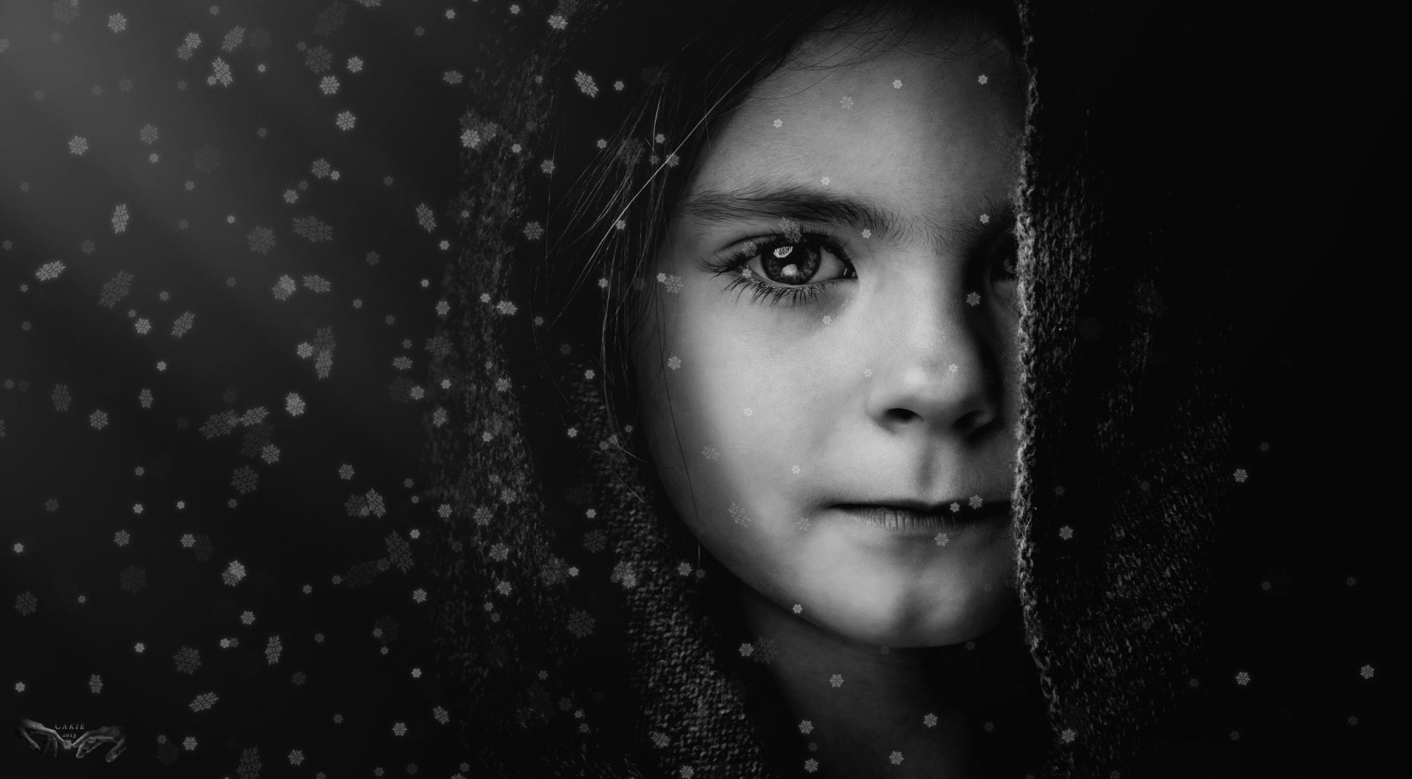 drop, teenager, real people, wet, lifestyles, one person, photography, young adult, children, happy, depression - sadness, body part, rain, women, looking at camera, HD Wallpaper