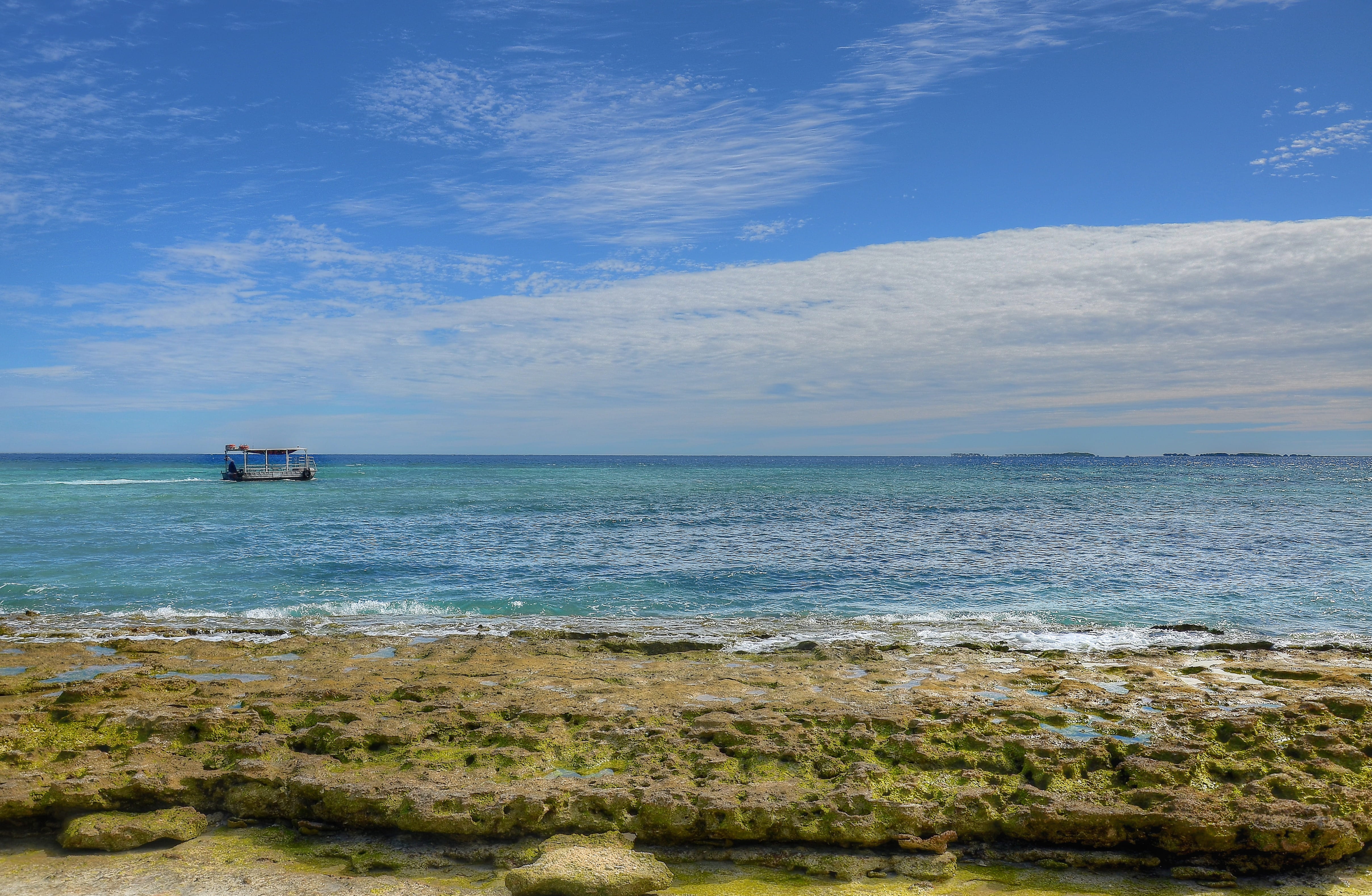 scenics - nature, water, beauty in nature, sunshine, day, sky, lady, musgrave, nautical vessel, land, scenics, australia, tranquil scene, Beautiful, horizon, HD Wallpaper