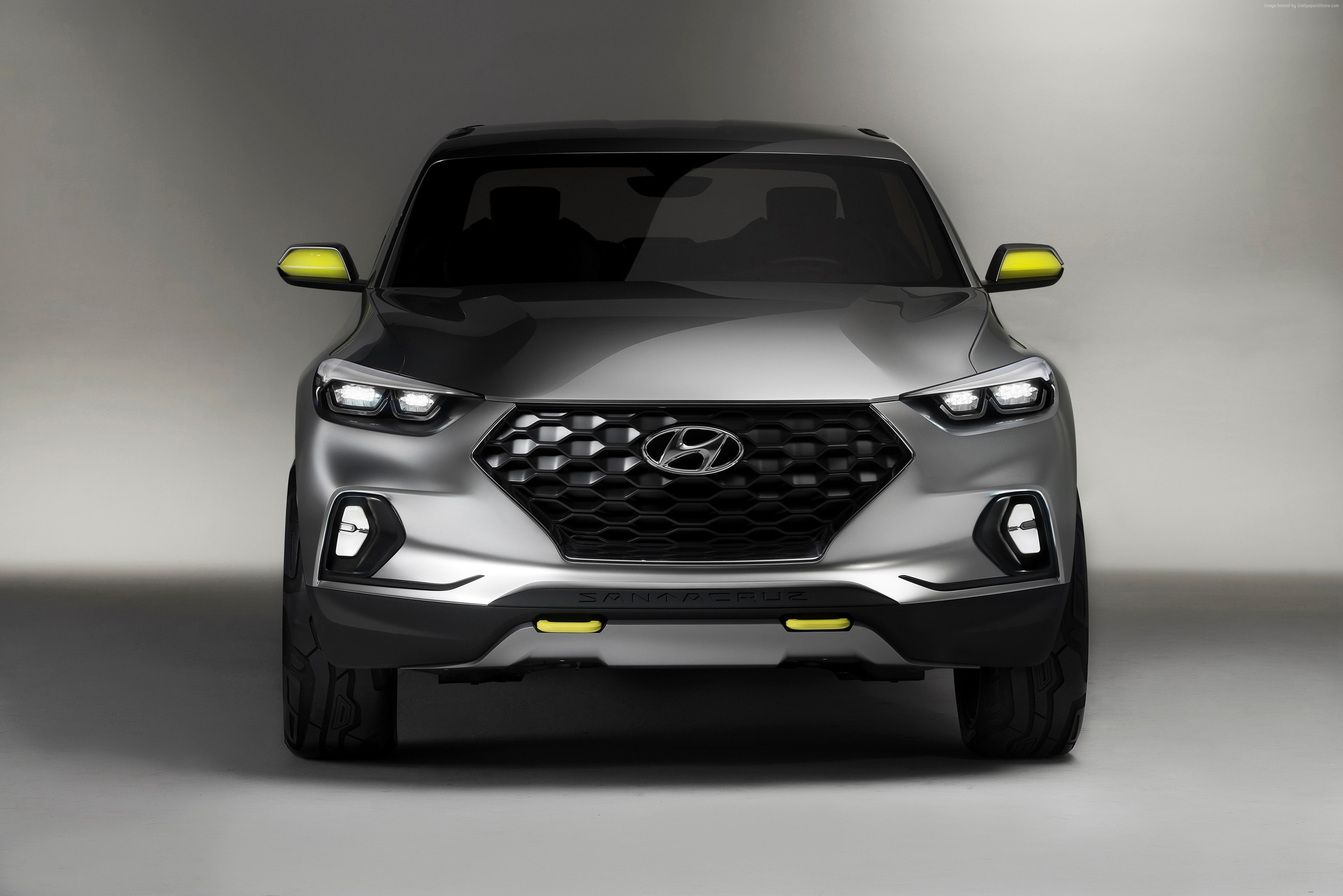 hyundai, cars 2016, 4K, crossover, Hyundai Santa Cruz, concept, HD Wallpaper
