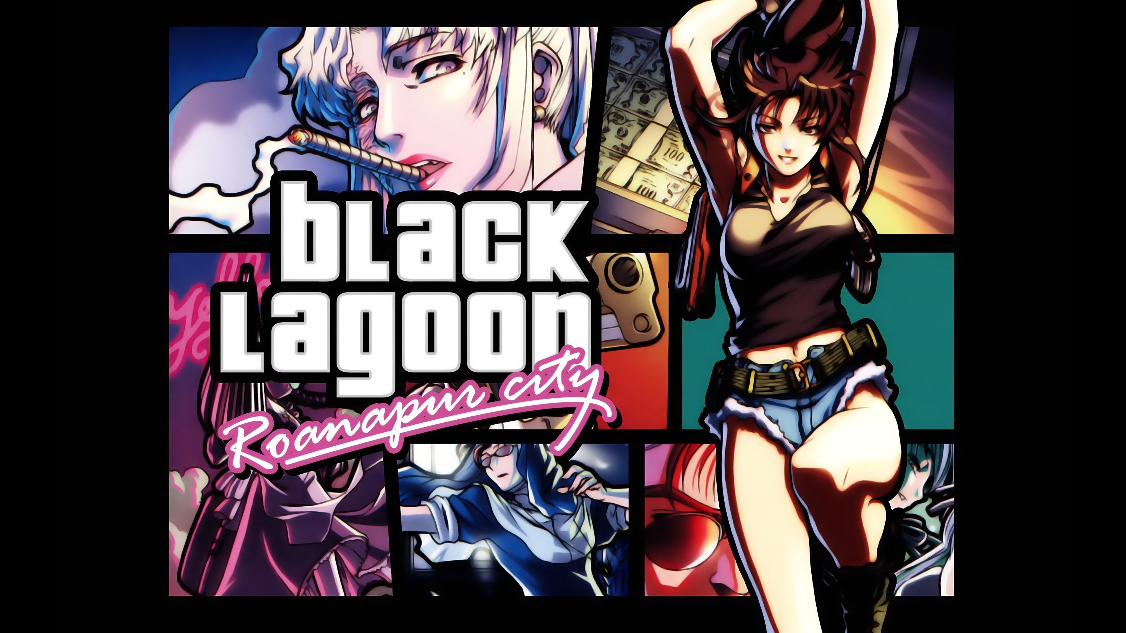Black Lagoon, 4K, HD Wallpaper