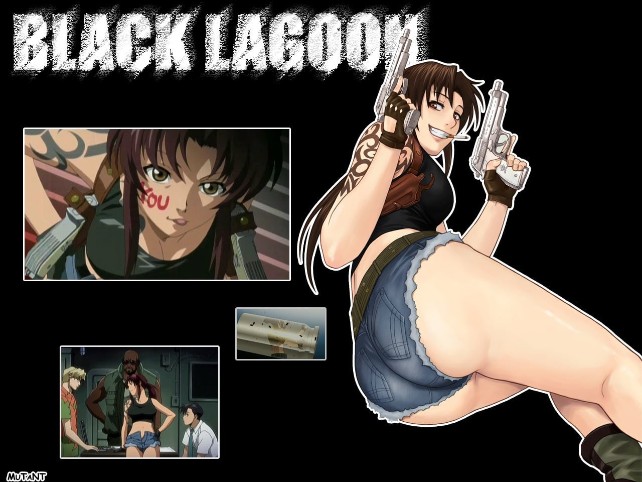 Black Lagoon, Anime, 720P, HD Wallpaper