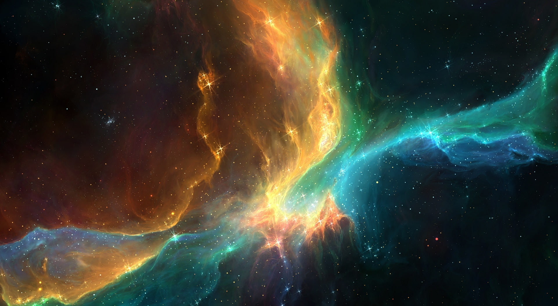 no people, star - space, water, science, power in nature, 1080P, nature, outdoors, glowing, star, space and astronomy, motion, Space, multi colored, astronomy, HD Wallpaper