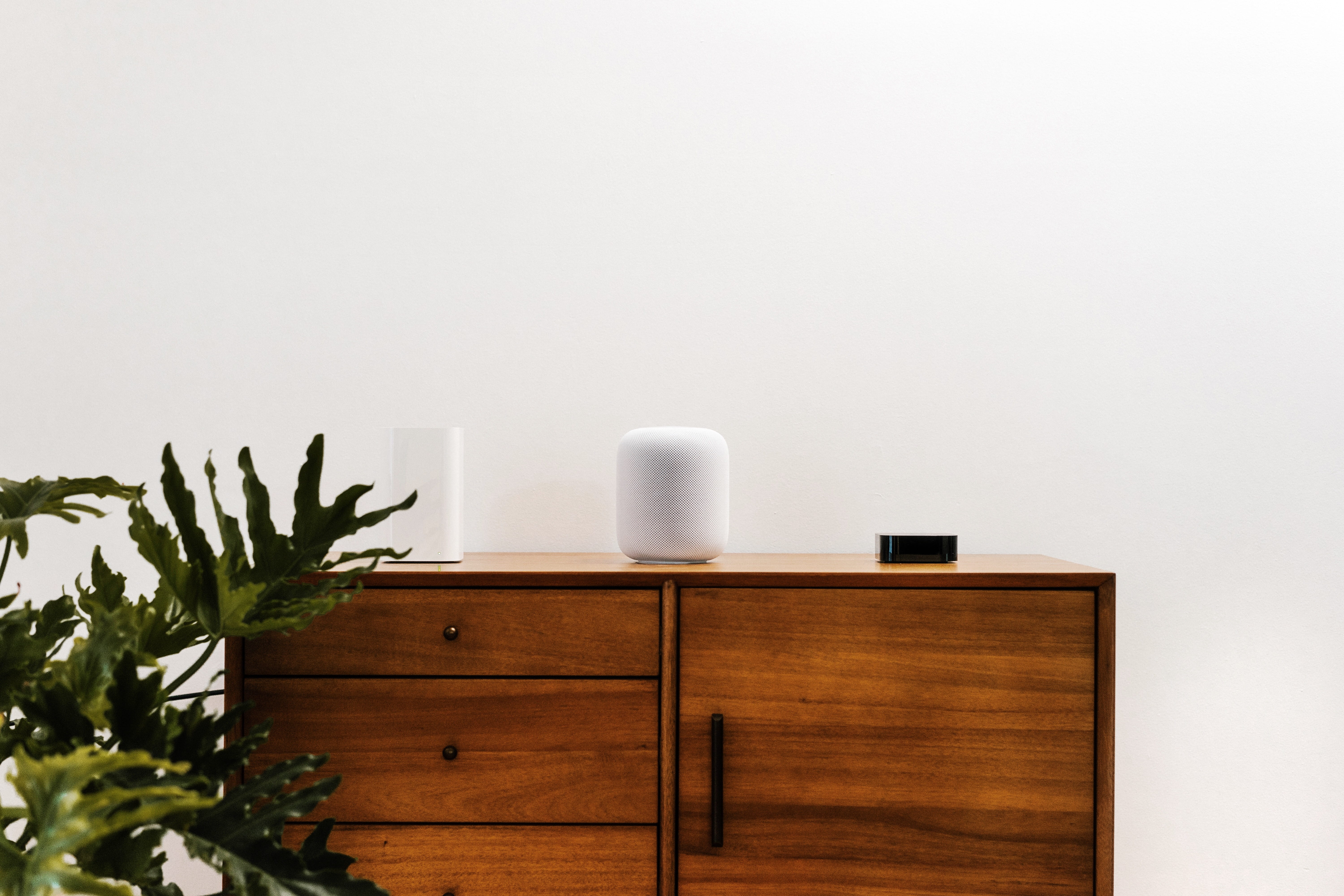 still life, tech, table, home interior, photo, interior design, drawer, homepod, decor, cabinet, absence, container, no people, portable, plant, furniture, HD Wallpaper