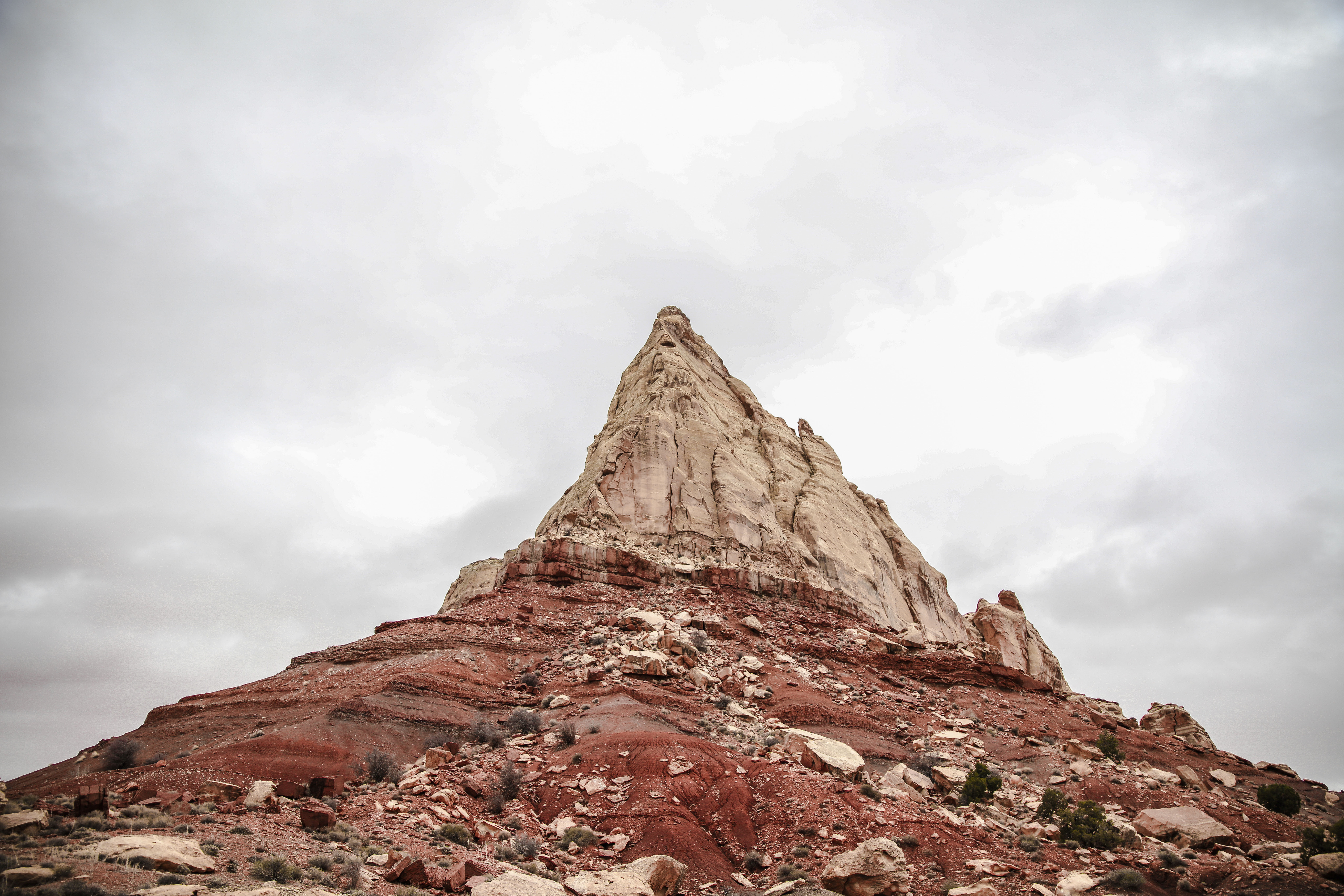 land, landscape, hill, environment, rock, cloud, gray, low angle view, mountain peak, day, travel, rocks, pyramid, outdoor, architecture, nature, scenics - nature, HD Wallpaper