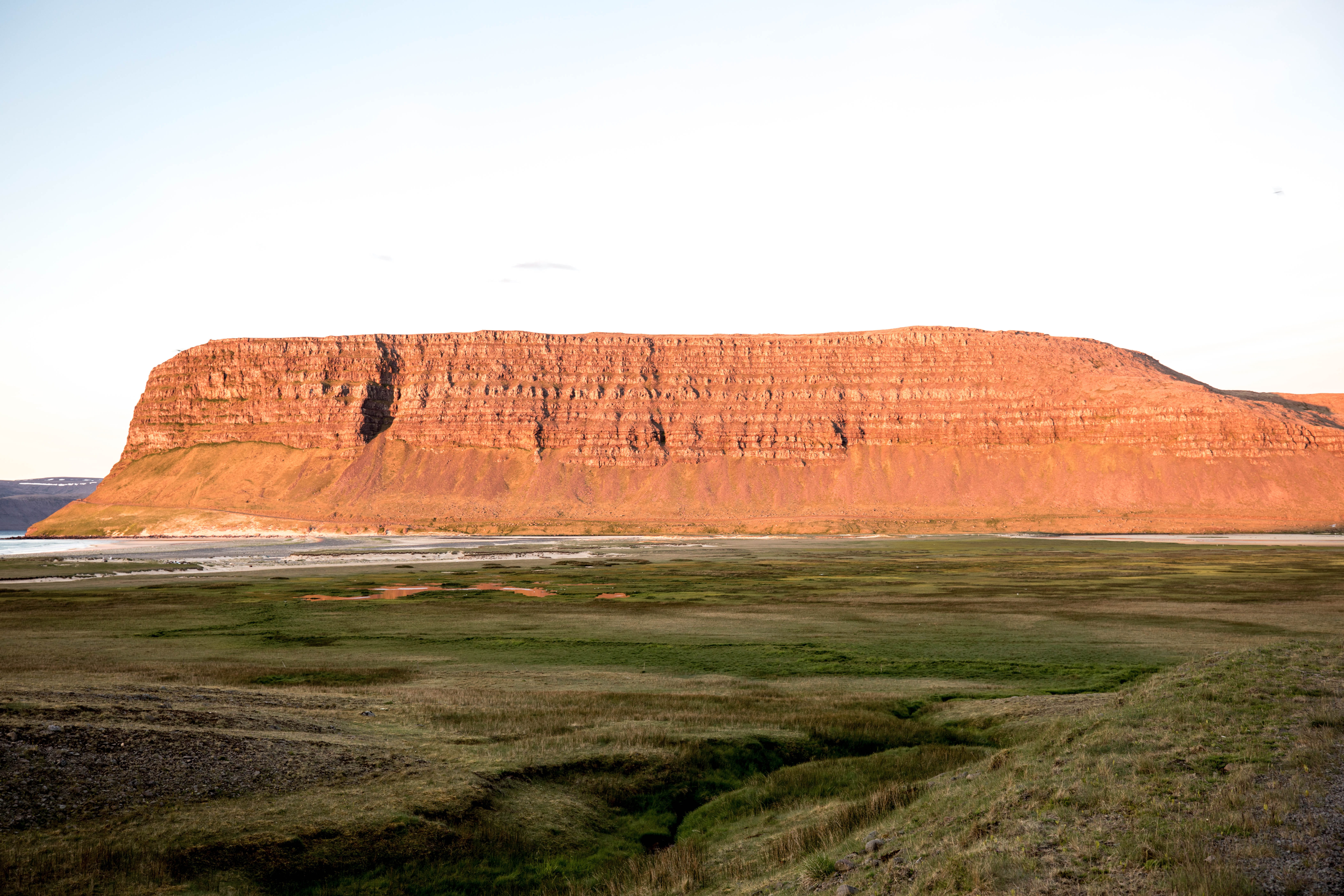 geology, solid, iceland, rock formation, beauty in nature, mountain, eroded, sky, tranquility, physical geography, plateau, outdoors, plant, tranquil scene, HD Wallpaper