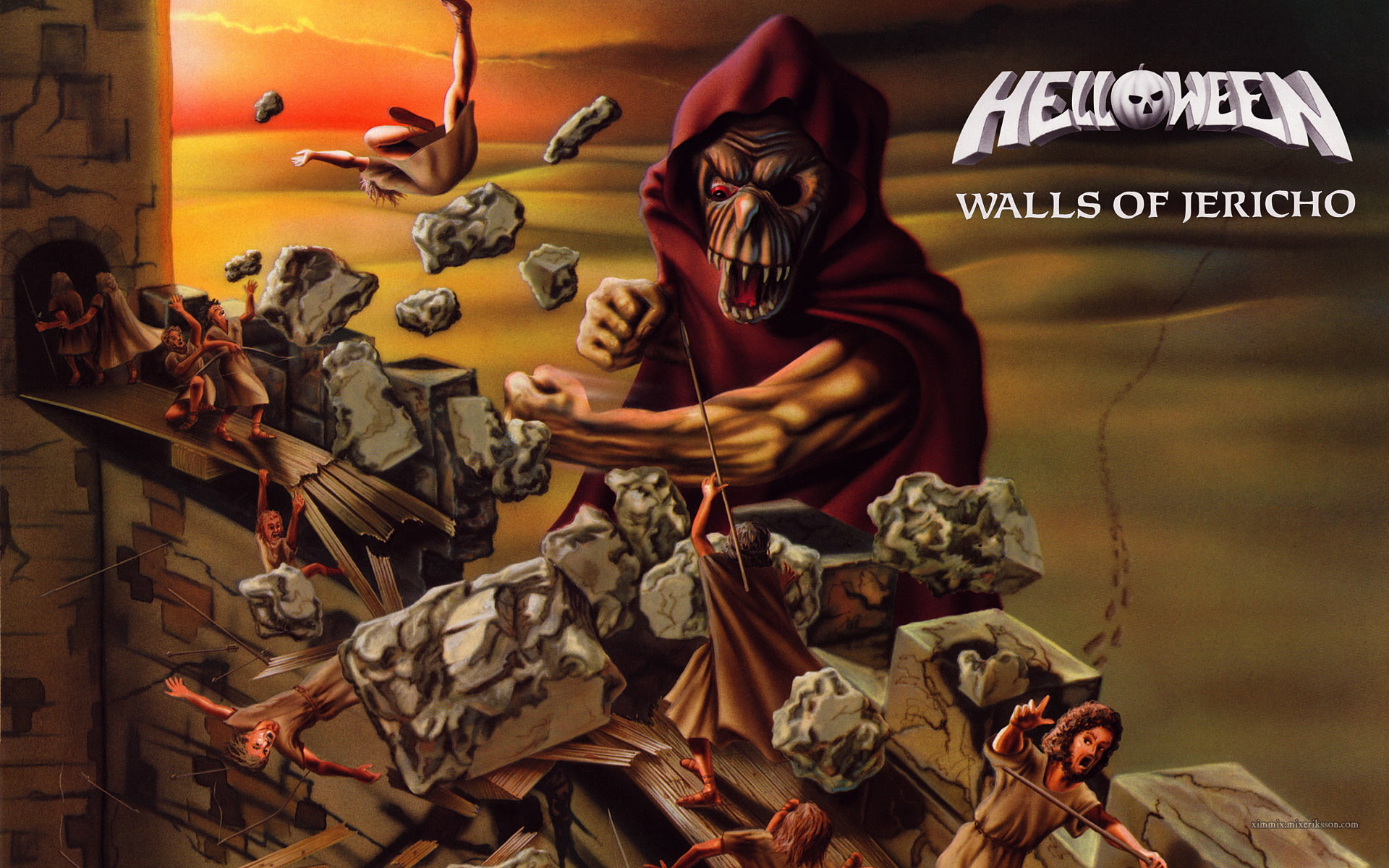 dark, cover, heavy, album, 1080P, helloween, metal, HD Wallpaper