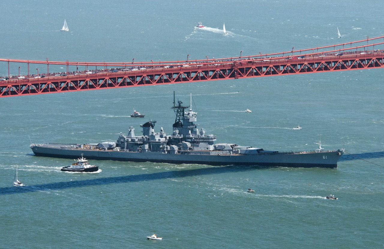 USS Iowa (BB-61), Battleship, Warship, 720P, Warships, HD Wallpaper