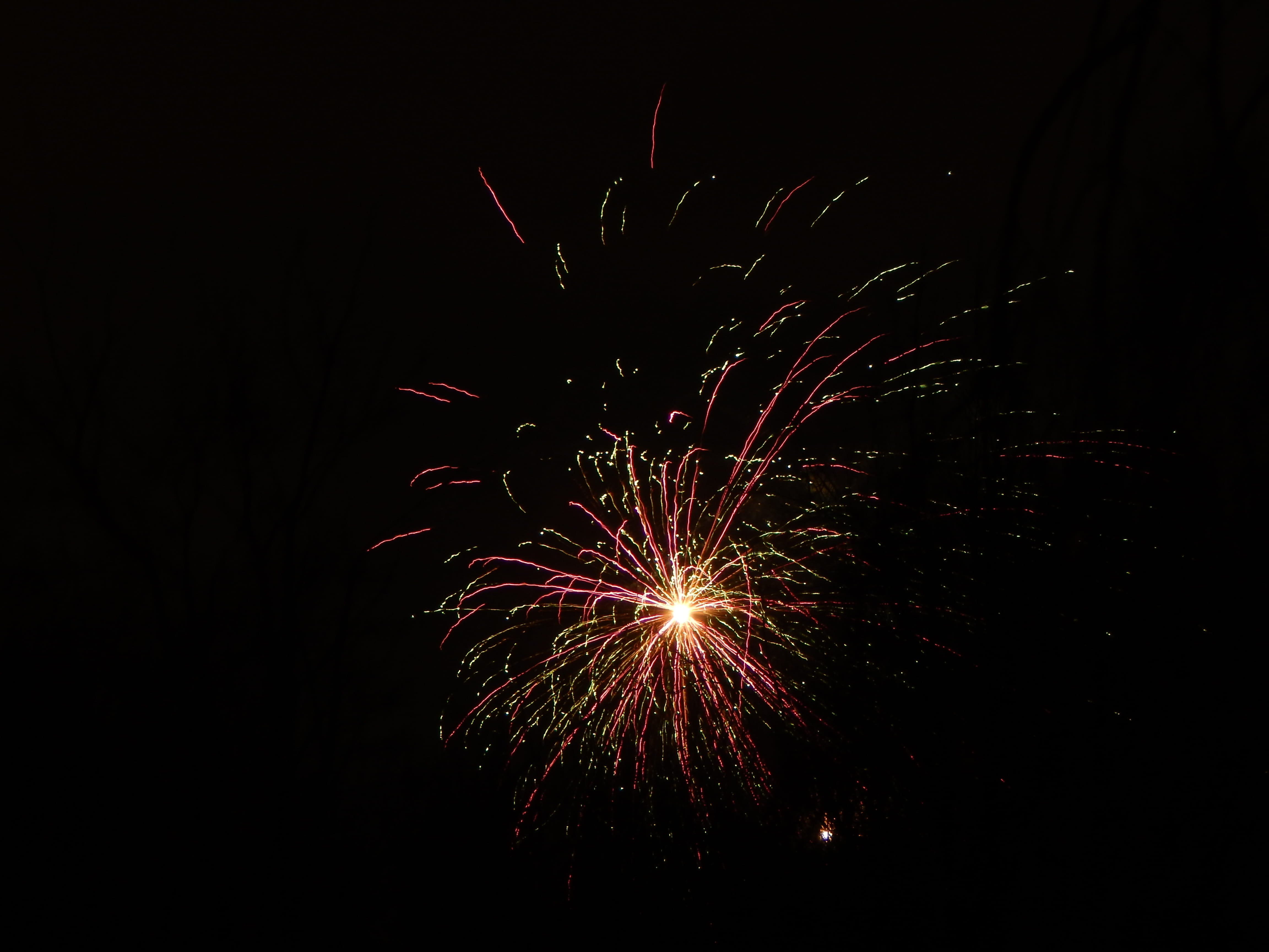 event, dark, firework - man made object, explosive, silvester, entertainment event, neujahr, outdoors, glowing, celebration, no people, firework, long exposure, HD Wallpaper