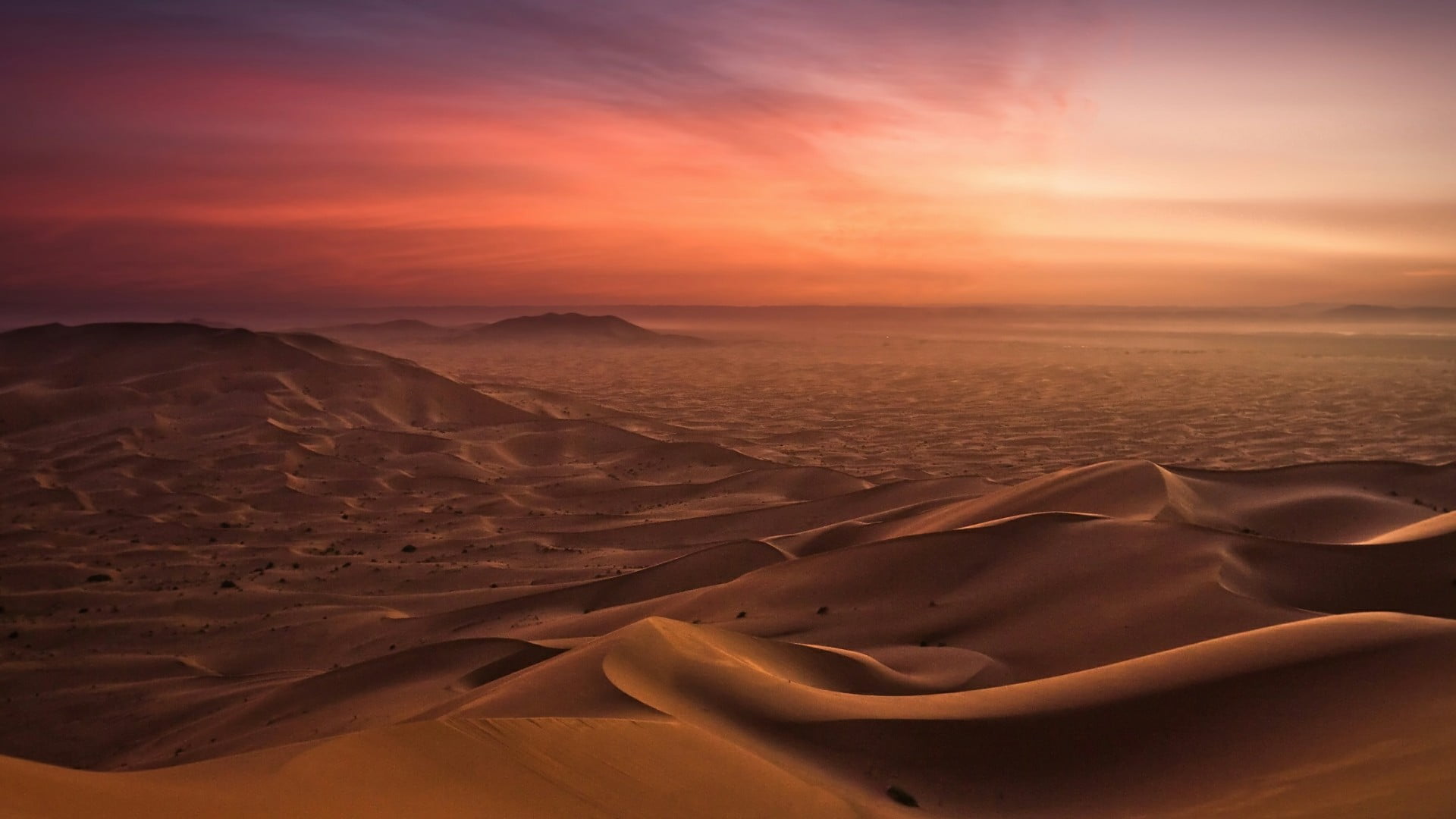 western sahara, travel, land, sunrise, climate, scenics - nature, morning, sand dune, arid climate, sunset, horizon, environment, mountain, no people, tranquil scene, HD Wallpaper