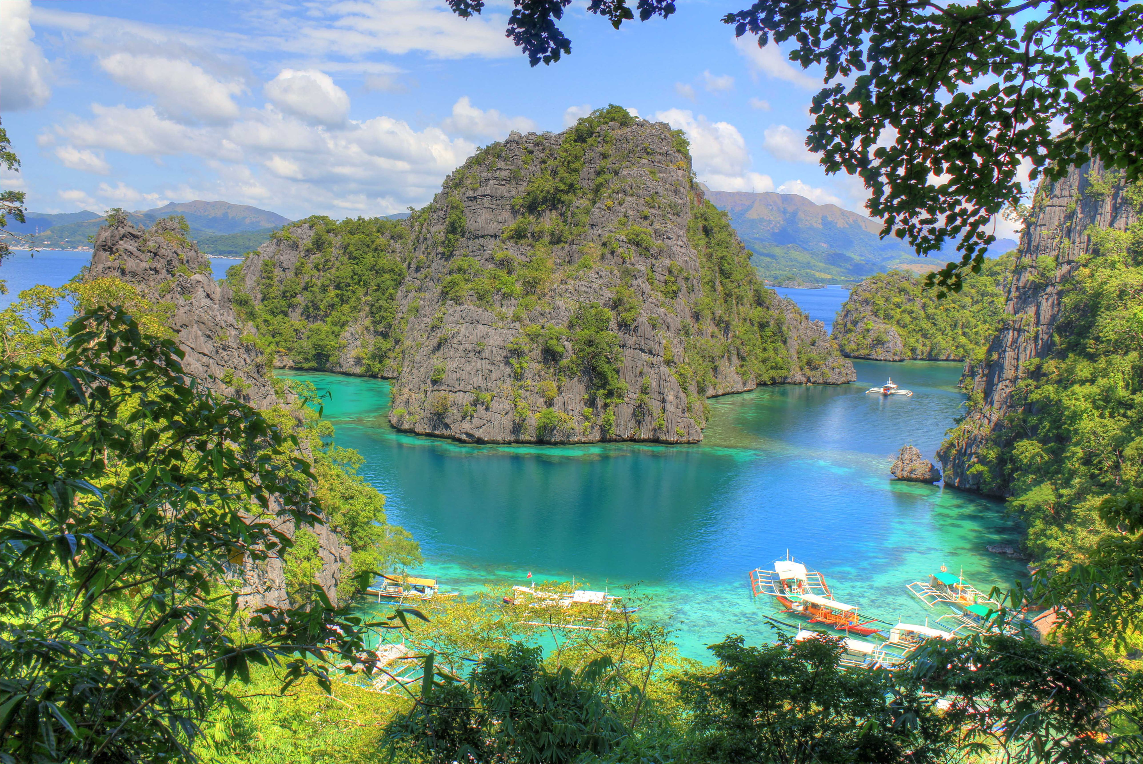 Coron Island, Photography, 4K, Earth, Philippines, Ocean, Rock, Tropical, Sea, HD Wallpaper