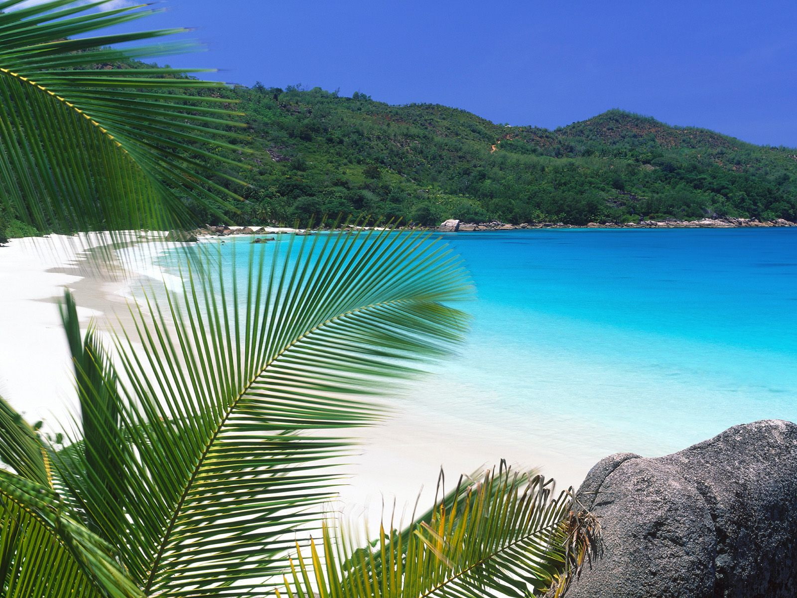 720P, beach, hd, tropical, retreat, HD Wallpaper