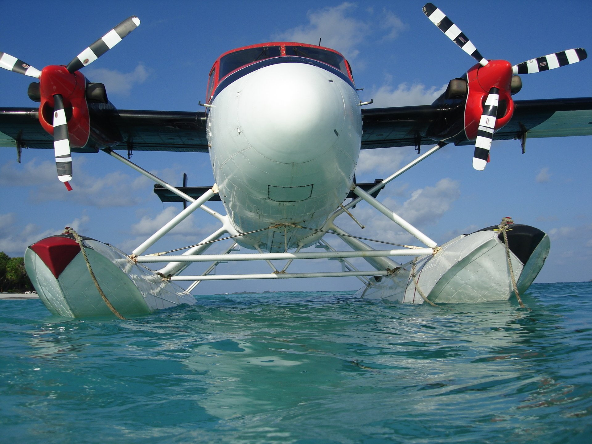 Seaplane, Dhc-6, Vehicles, 1080P, Maldivian Air Taxi, HD Wallpaper