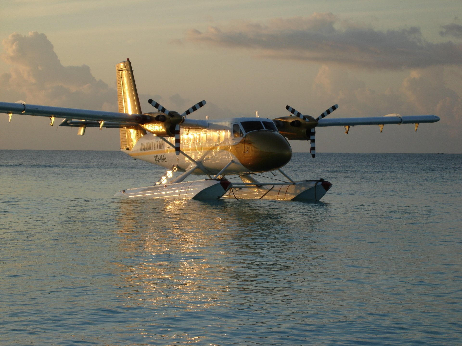 1080P, Dhc-6, Maldivian Air Taxi, Seaplane, Vehicles, HD Wallpaper