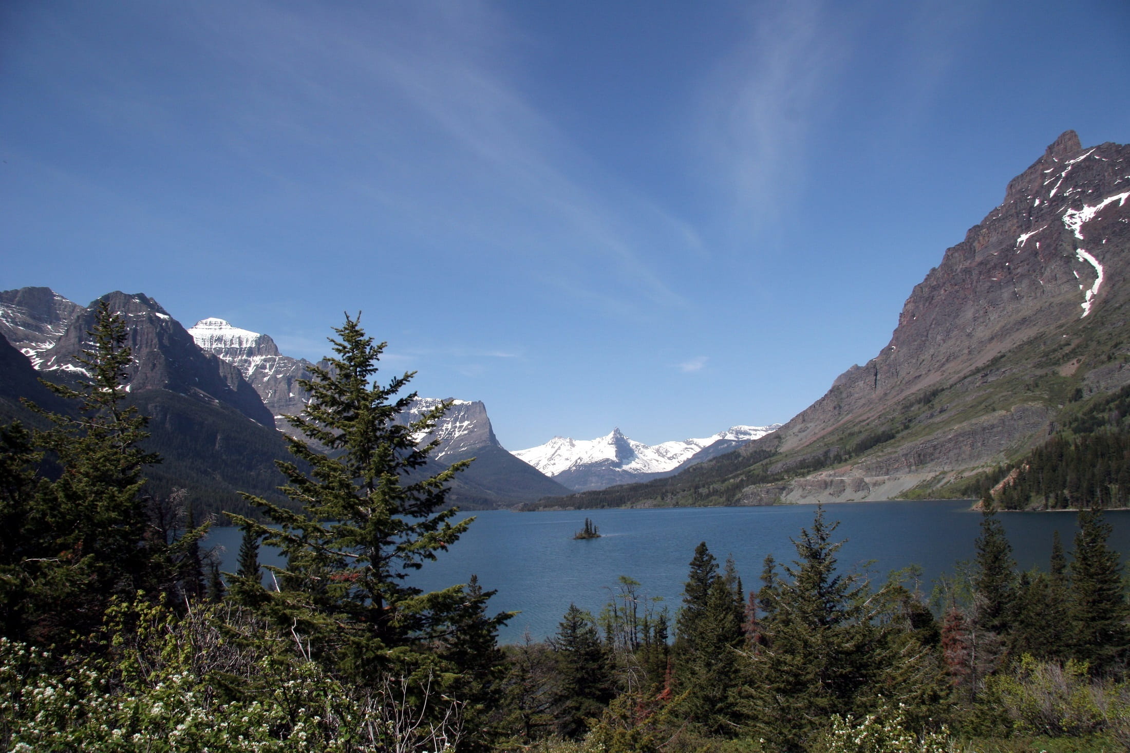 scenics - nature, usa, tranquility, scenic, trees, cold temperature, beauty in nature, coniferous tree, snow, mountains, forest, environment, formation, HD Wallpaper