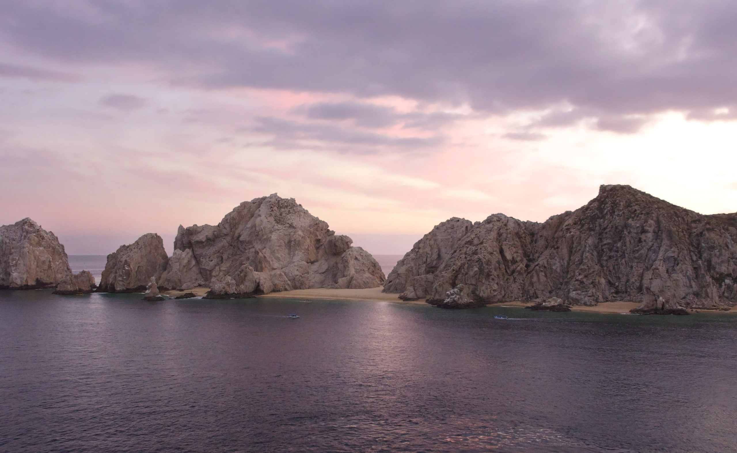 tranquil scene, rock formation, Beach, rock, cloud - sky, water, gray, s, formation, 2K, remote, body, mountains, sky, no people, scenics - nature, waterfront, HD Wallpaper