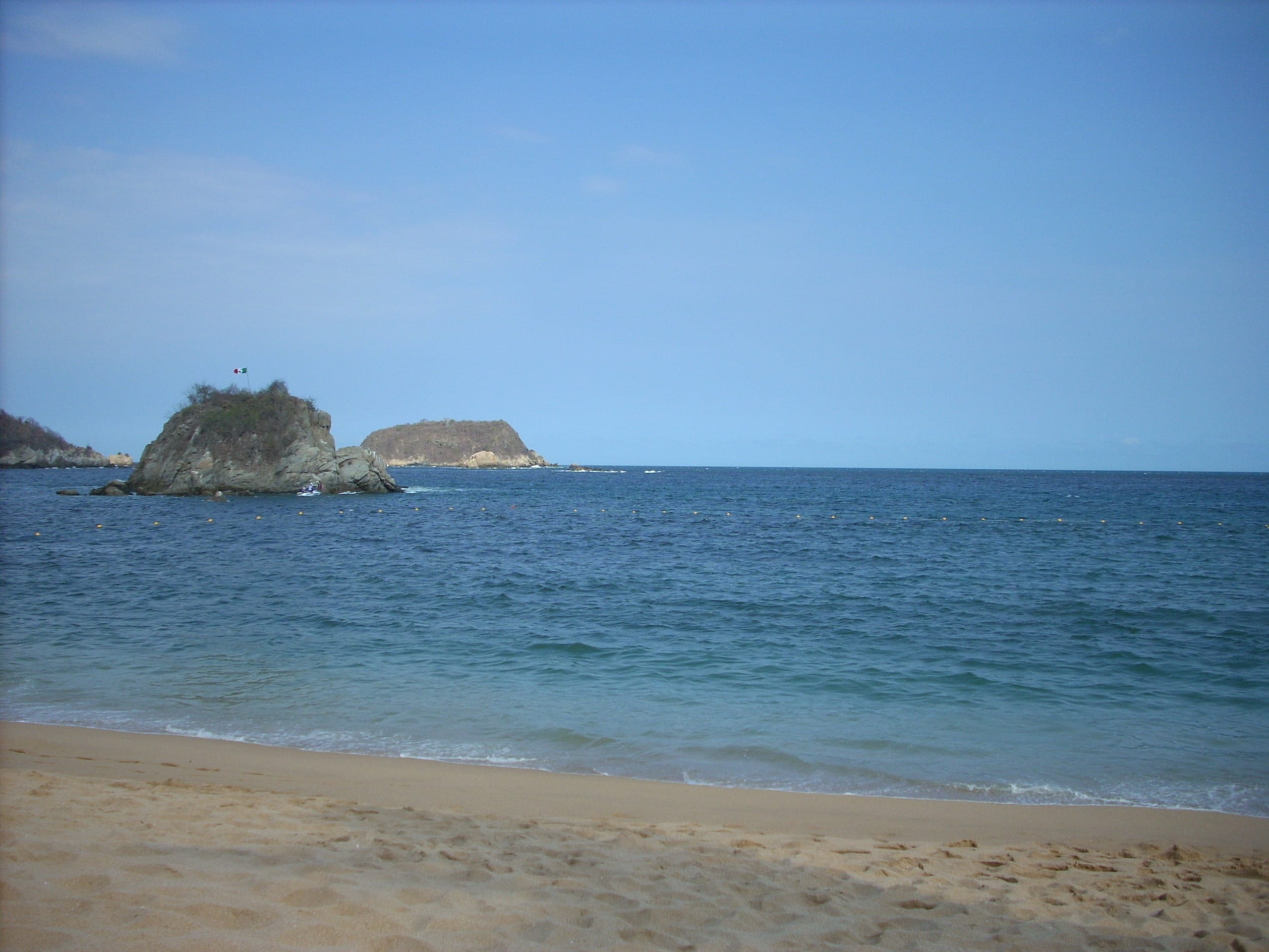 nature, horizon, beauty in nature, Sea, clear sky, tranquility, horizon over water, costa, Mazatlan, sand, day, water, outdoors, no people, tranquil scene, HD Wallpaper