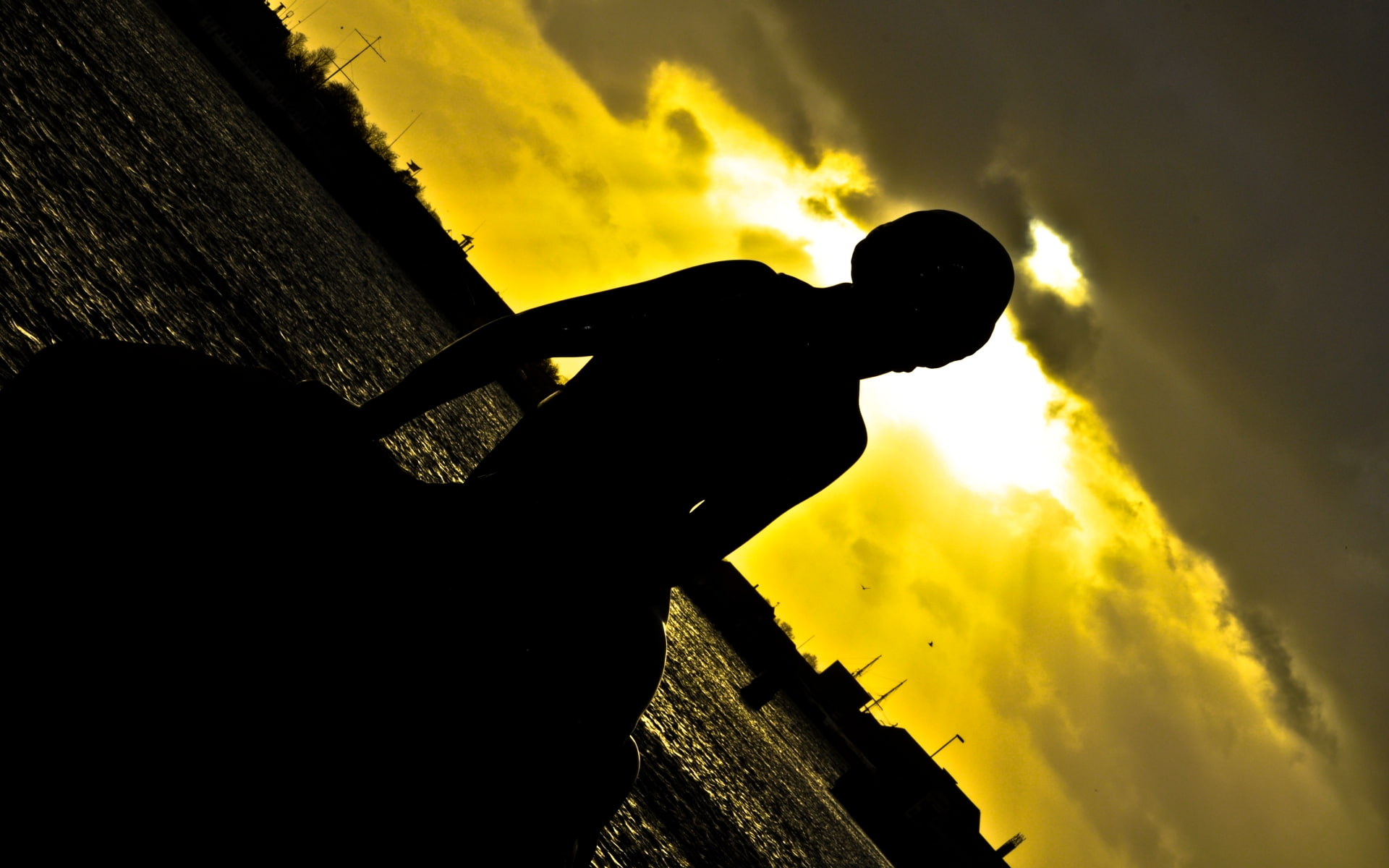 1080P, Man Made, Little Mermaid Statue, HD Wallpaper