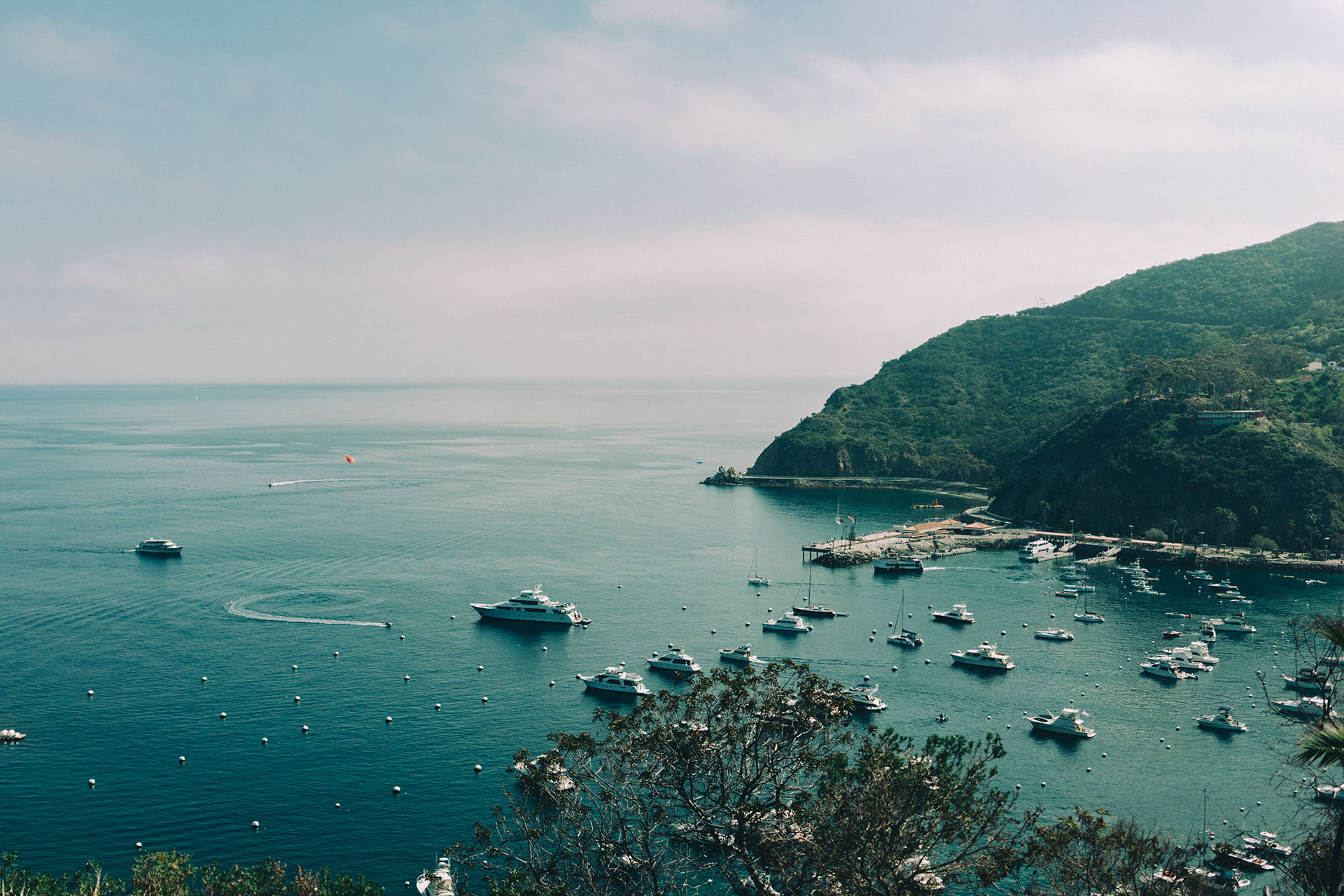 nautical vessel, catalina, scenics, tranquility, scenics - nature, sea, idyllic, boats, nature, marina, coast, harbor, body, beauty in nature, outdoors, HD Wallpaper