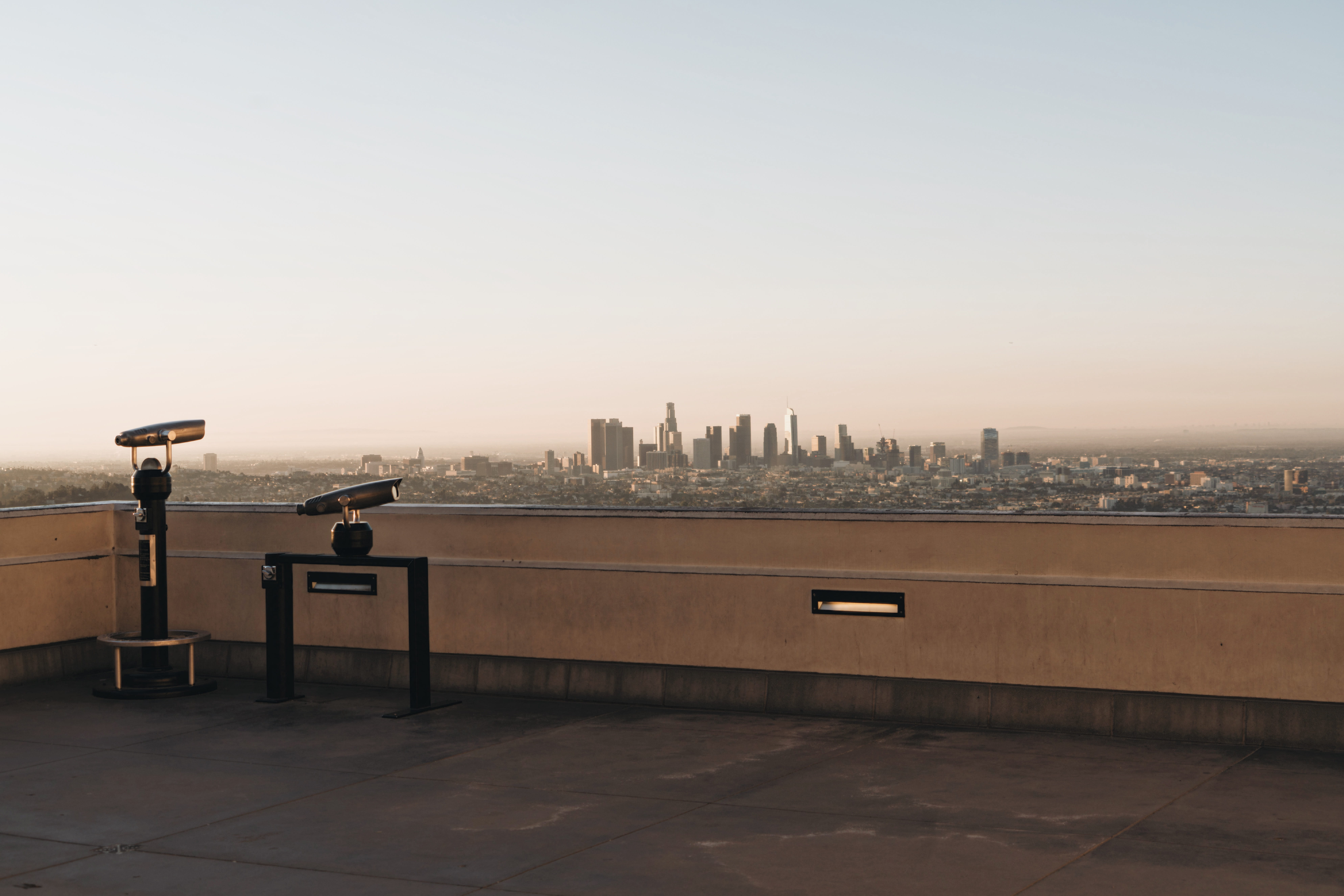 urban skyline, 8K, cityscape, office building exterior, sky, architecture, built structure, building exterior, financial district, outdoors, sunset, building, HD Wallpaper