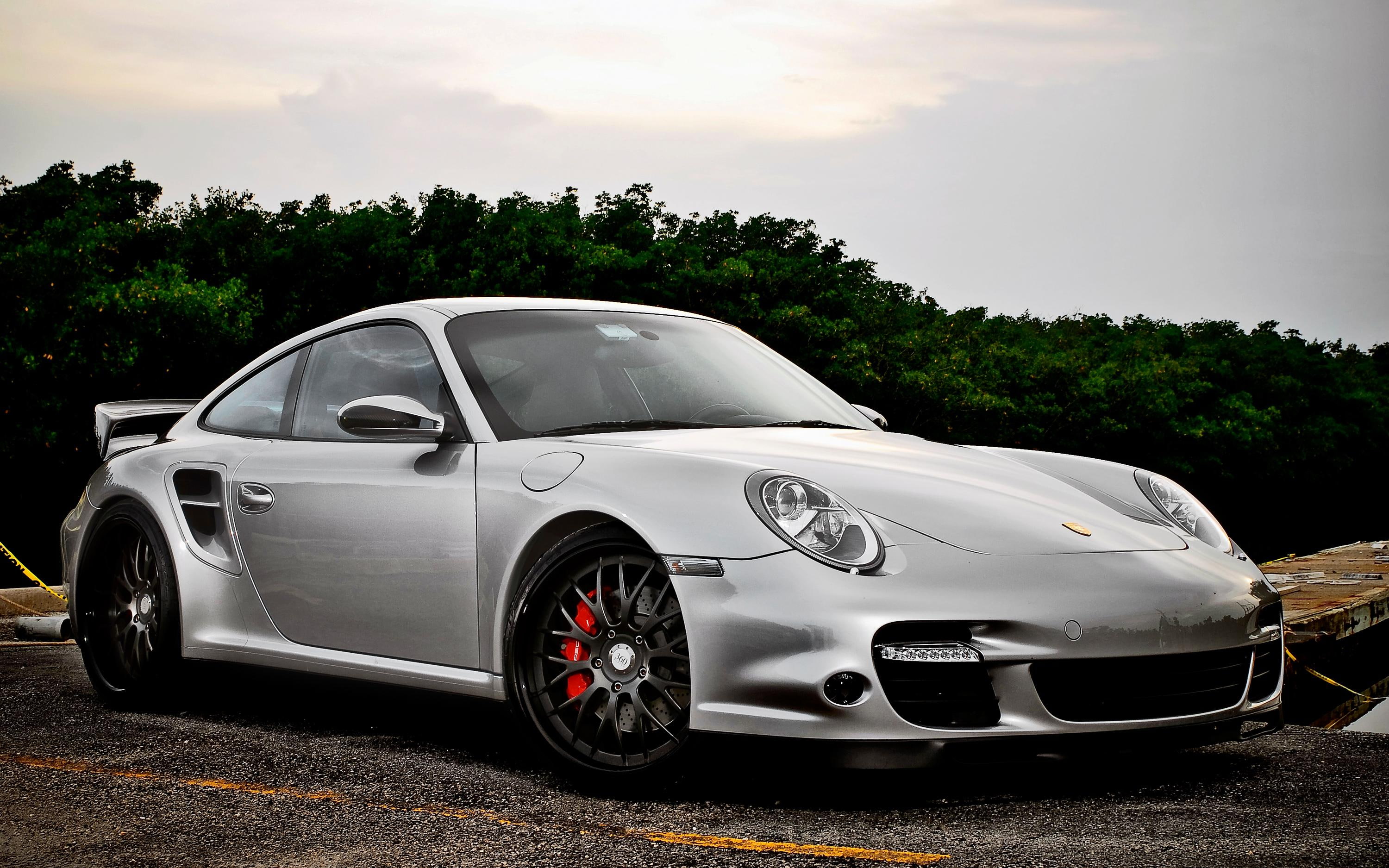 2K, forged, tt, porsche, sports, coupe, cars, silver, 997tt, HD Wallpaper