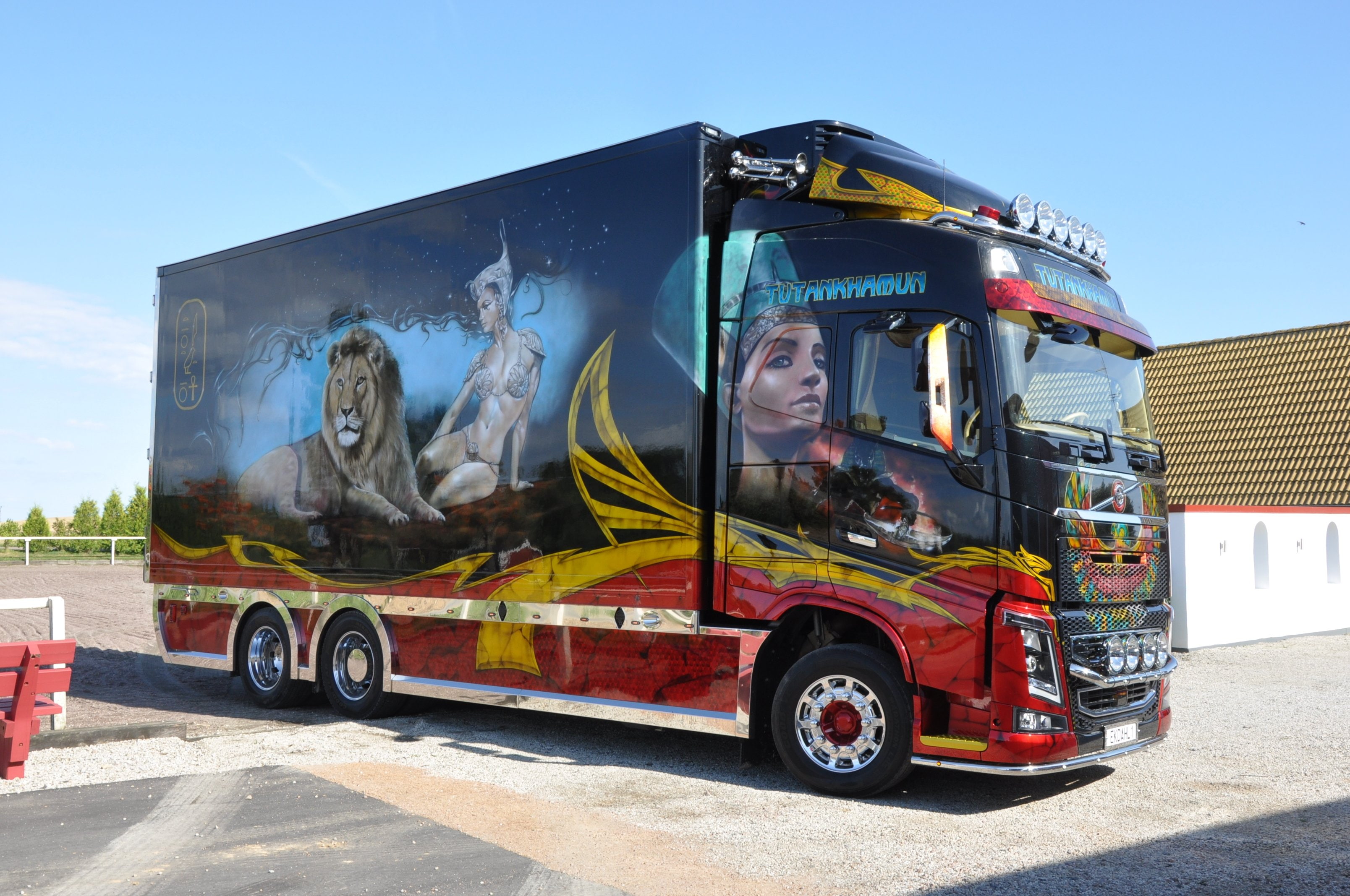 volvo, ekdahl, 2K, fh16 750, ralf, quot tutankhamun quot, HD Wallpaper
