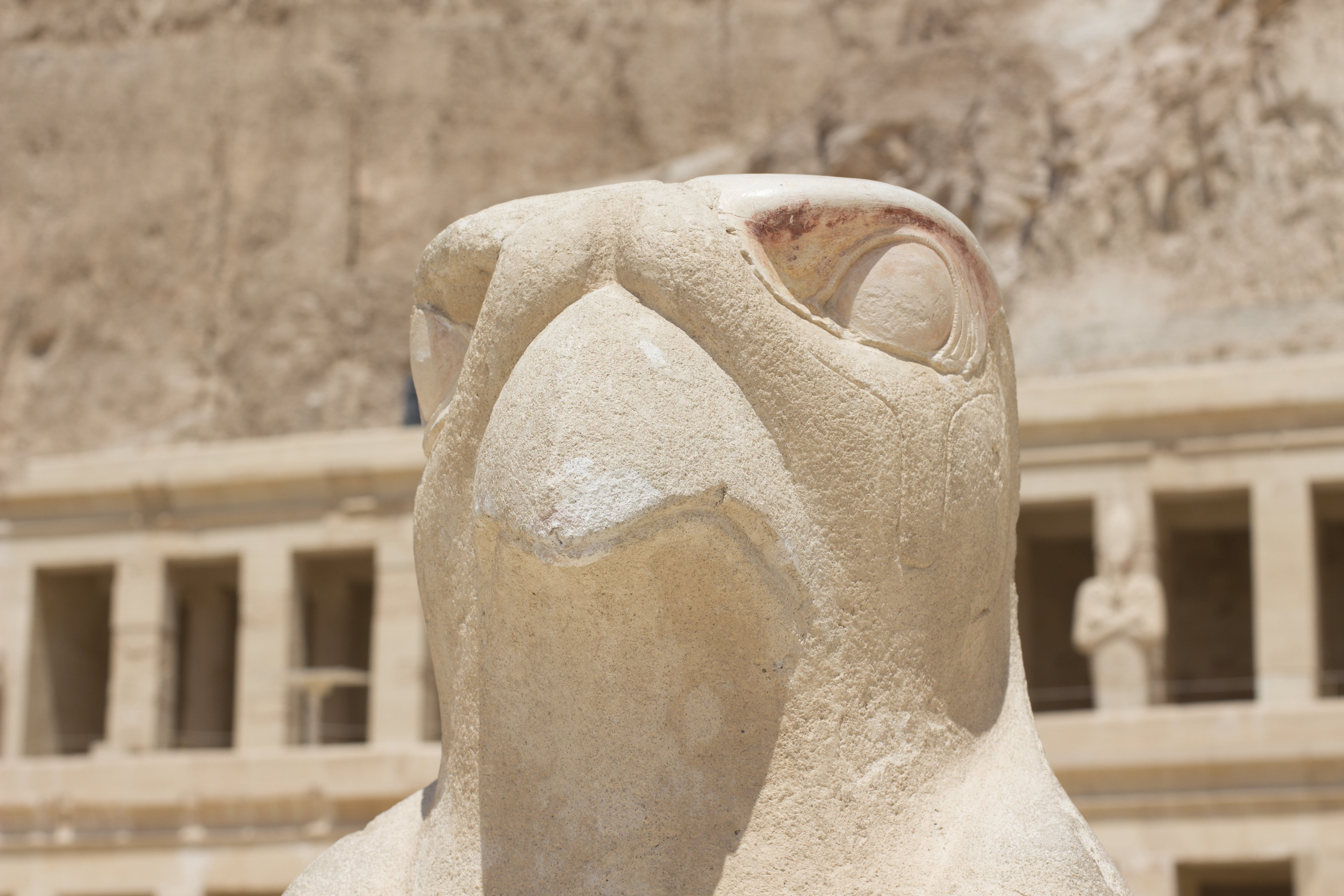 luxor, art and craft, tomb, historically, god, architecture, day, human representation, pharaonic, no people, focus on foreground, stone material, 5K, HD Wallpaper