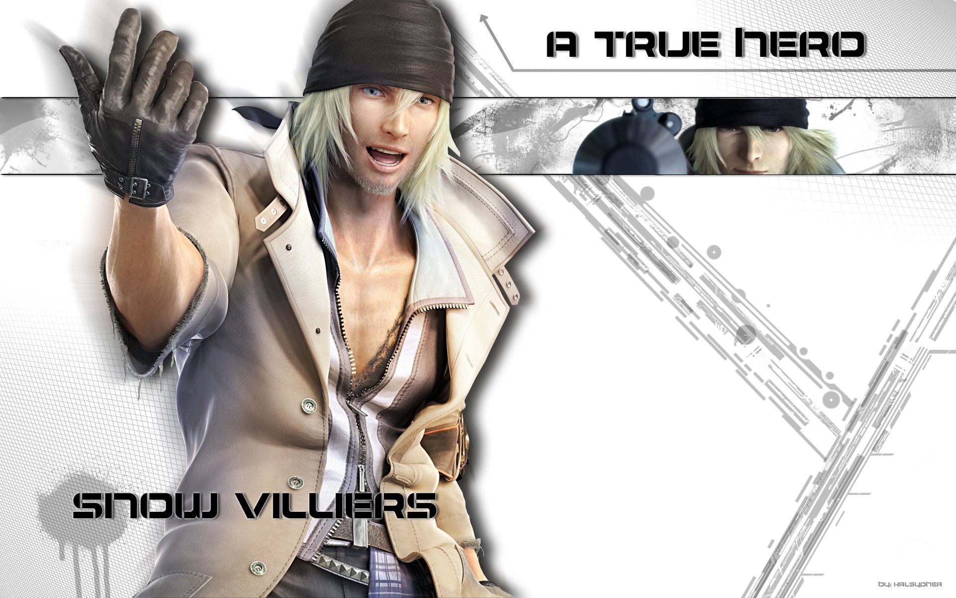 Snow Villiers, Final Fantasy, 1080P, Final Fantasy XIII, HD Wallpaper