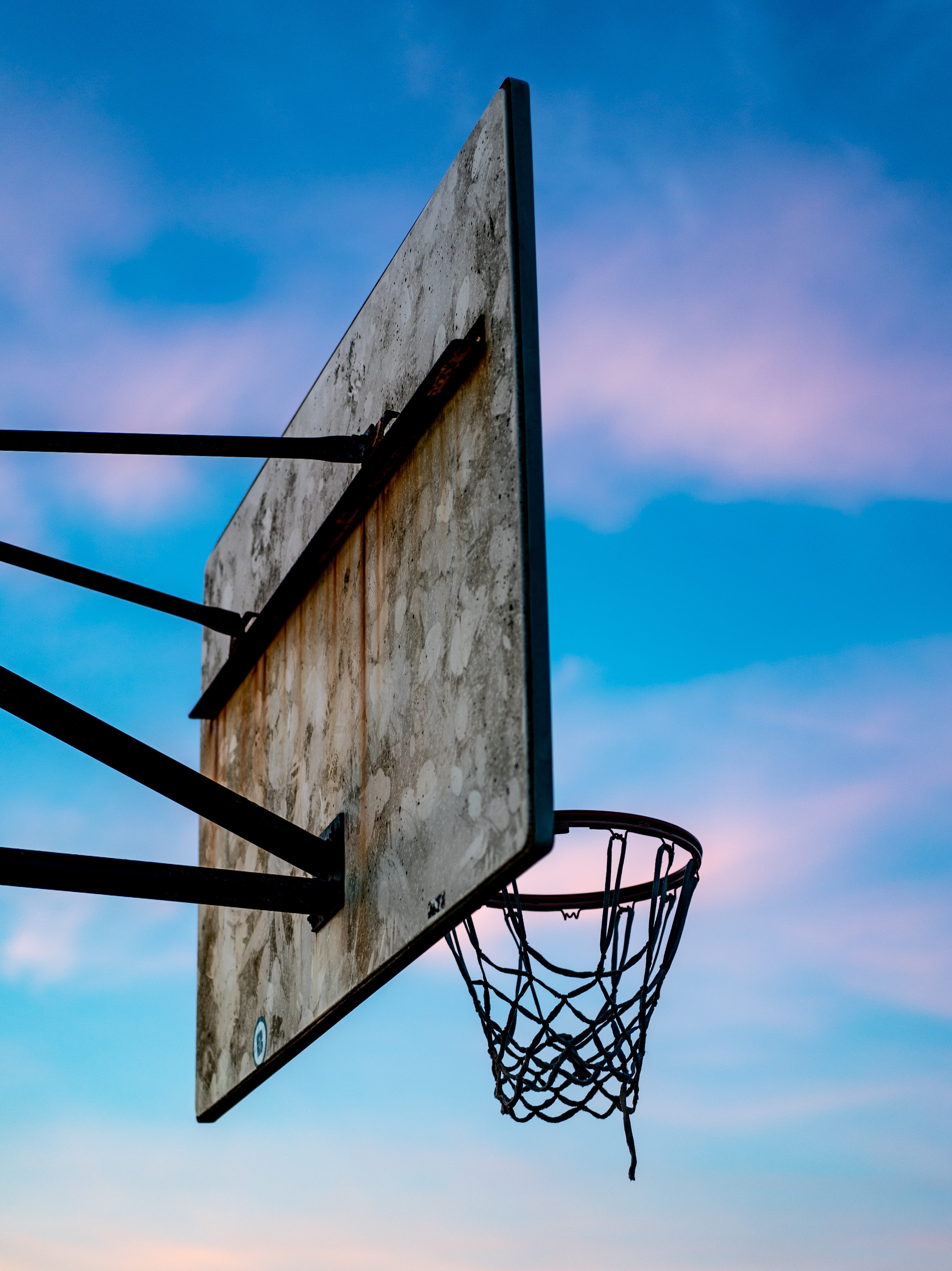 team, sports, sport, basketball - sport, handrail, day, 4K, sphere, basketball, san francisco, outside, net - sports equipment, sports equipment, no people, Phone HD Wallpaper