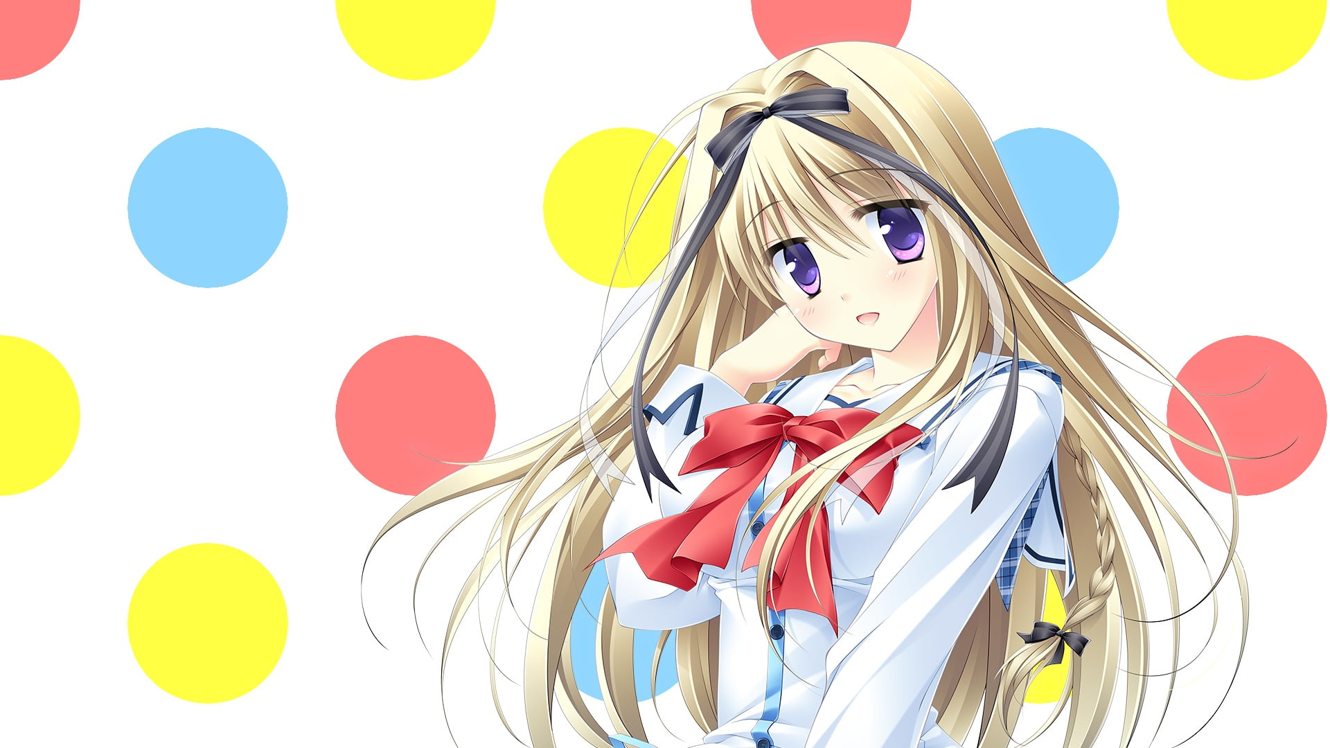 Anime, seen, 1920 x 1080, art, Chan, girl, 1080P, HD Wallpaper