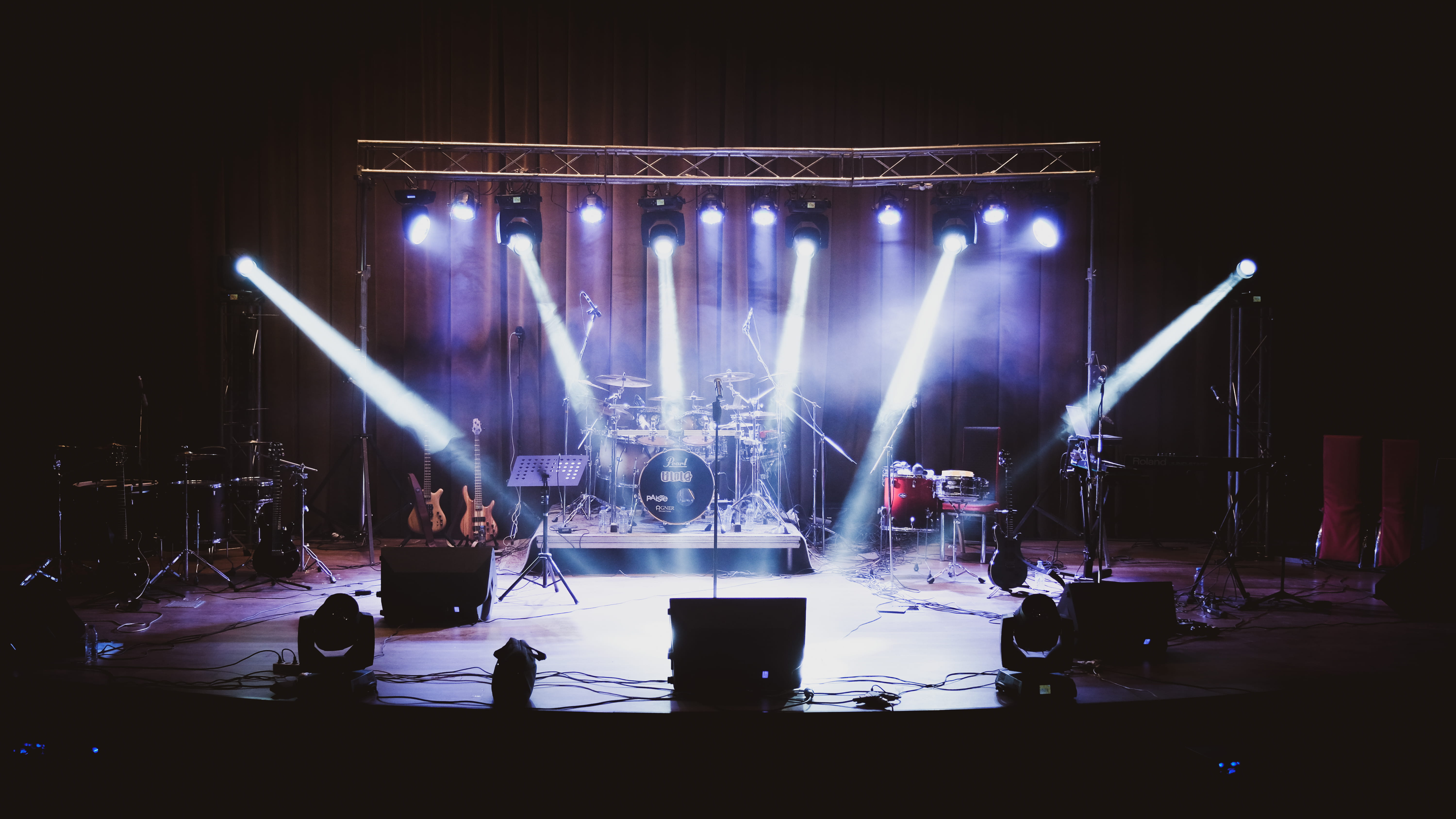 music festival, rock music, light - natural phenomenon, enjoyment, stage light, nightlife, performance, night, musician, festival, concert, performing arts event, HD Wallpaper
