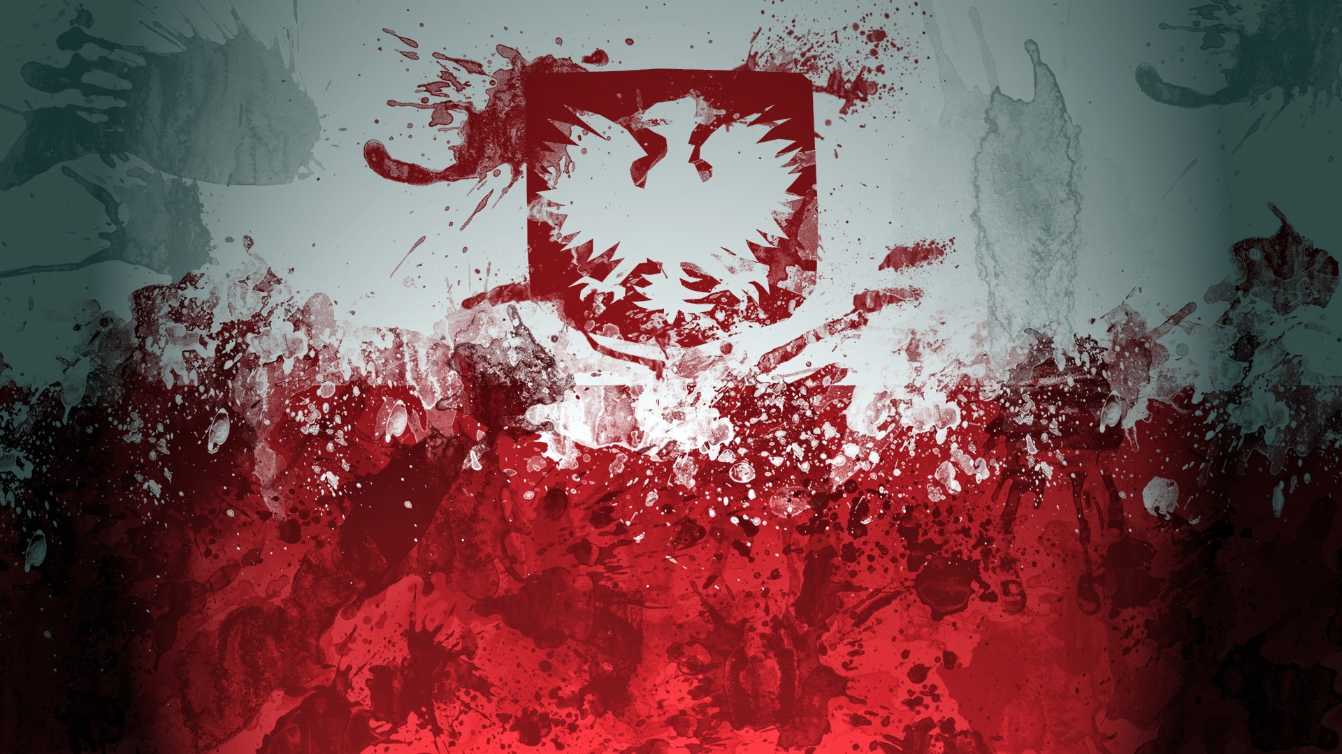countries, Poland, flag, 1080P, grunge, HD Wallpaper
