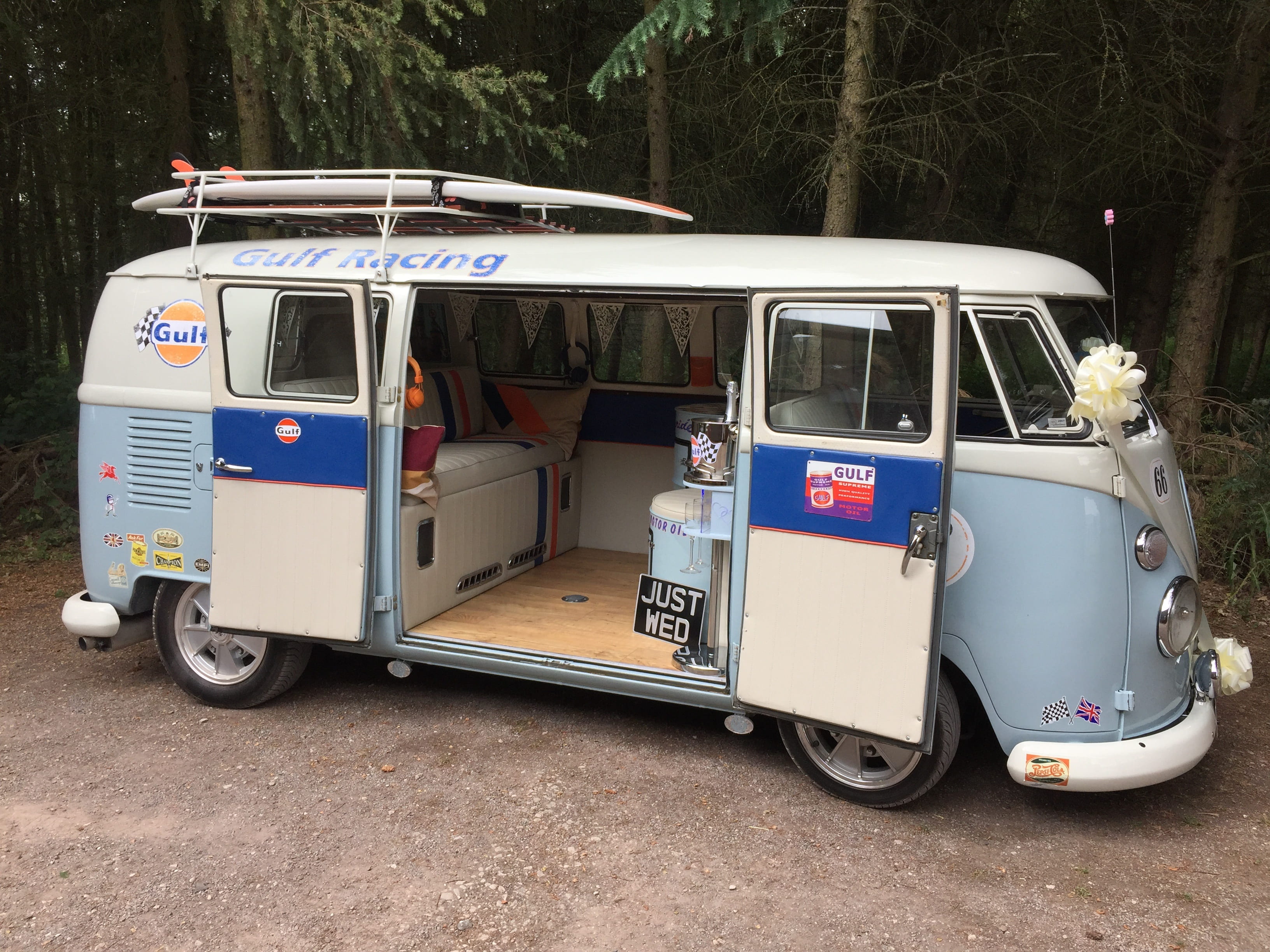 day, mode of transportation, van - vehicle, car, city, side view, vw split screen, transportation, plant, no people, land vehicle, travel, tree, motor vehicle, HD Wallpaper