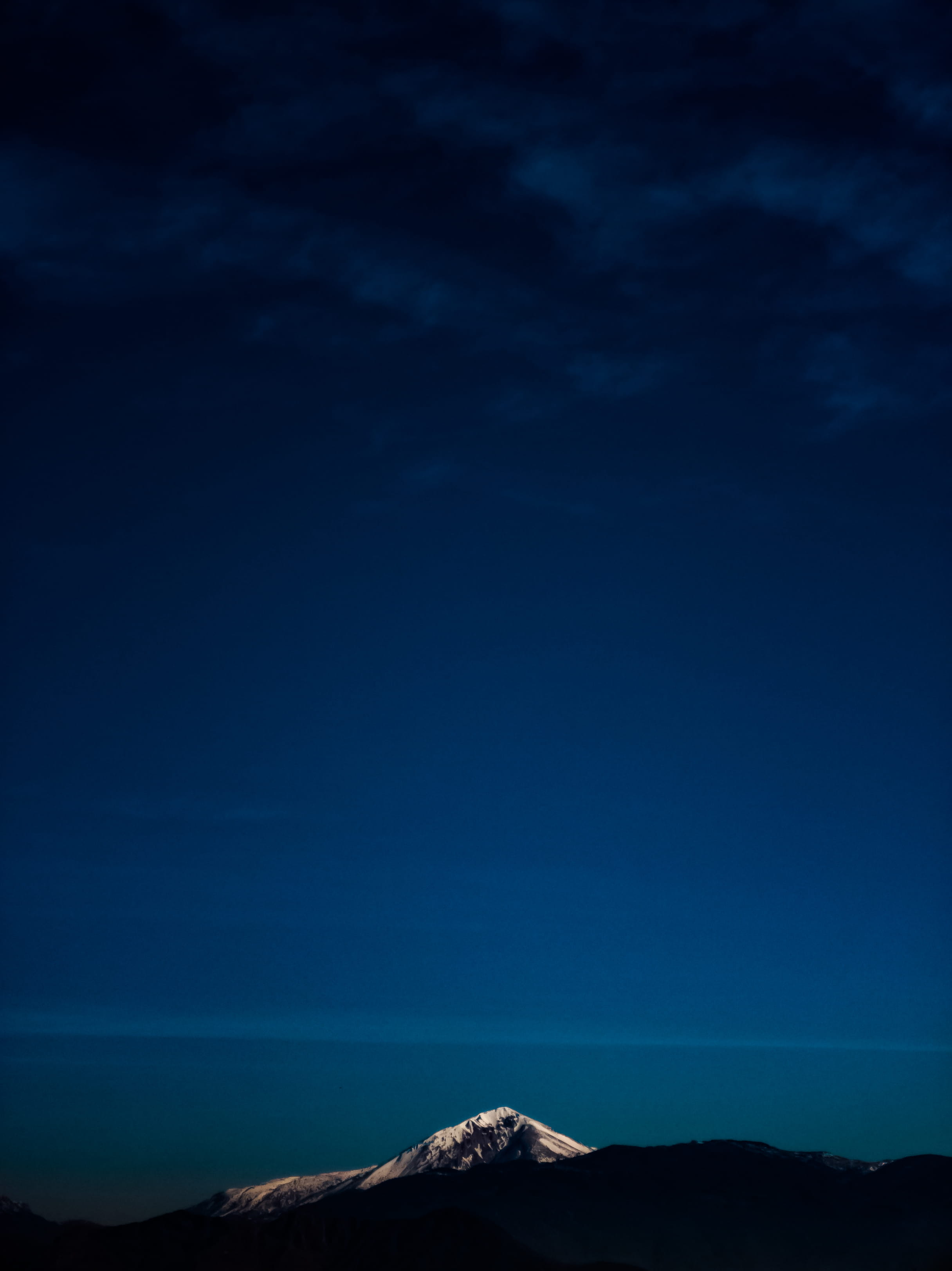 silhouette, sea, nature, tranquil scene, shoreline, outdoors, mountain, night, outer space, architecture, photo, remote, star - space, space, astronomy, Phone HD Wallpaper