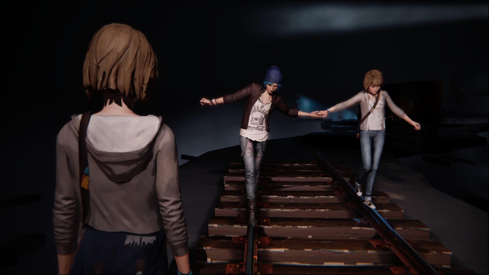 Gamer, video games, males, Life Is Strange, girls, standing, hairstyle, indoors, child, holding hands, adult, togetherness, women, brunette, Chloe Price, HD Wallpaper