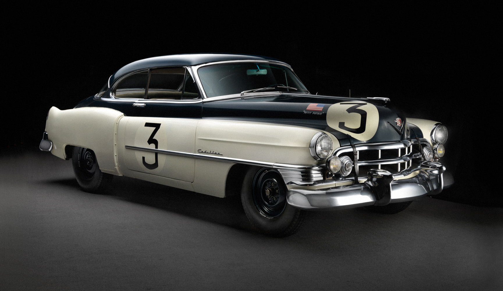 coupe, mans, car, cadillac, race, 1950, retro, sixty-one, vintage, racing, 720P, HD Wallpaper