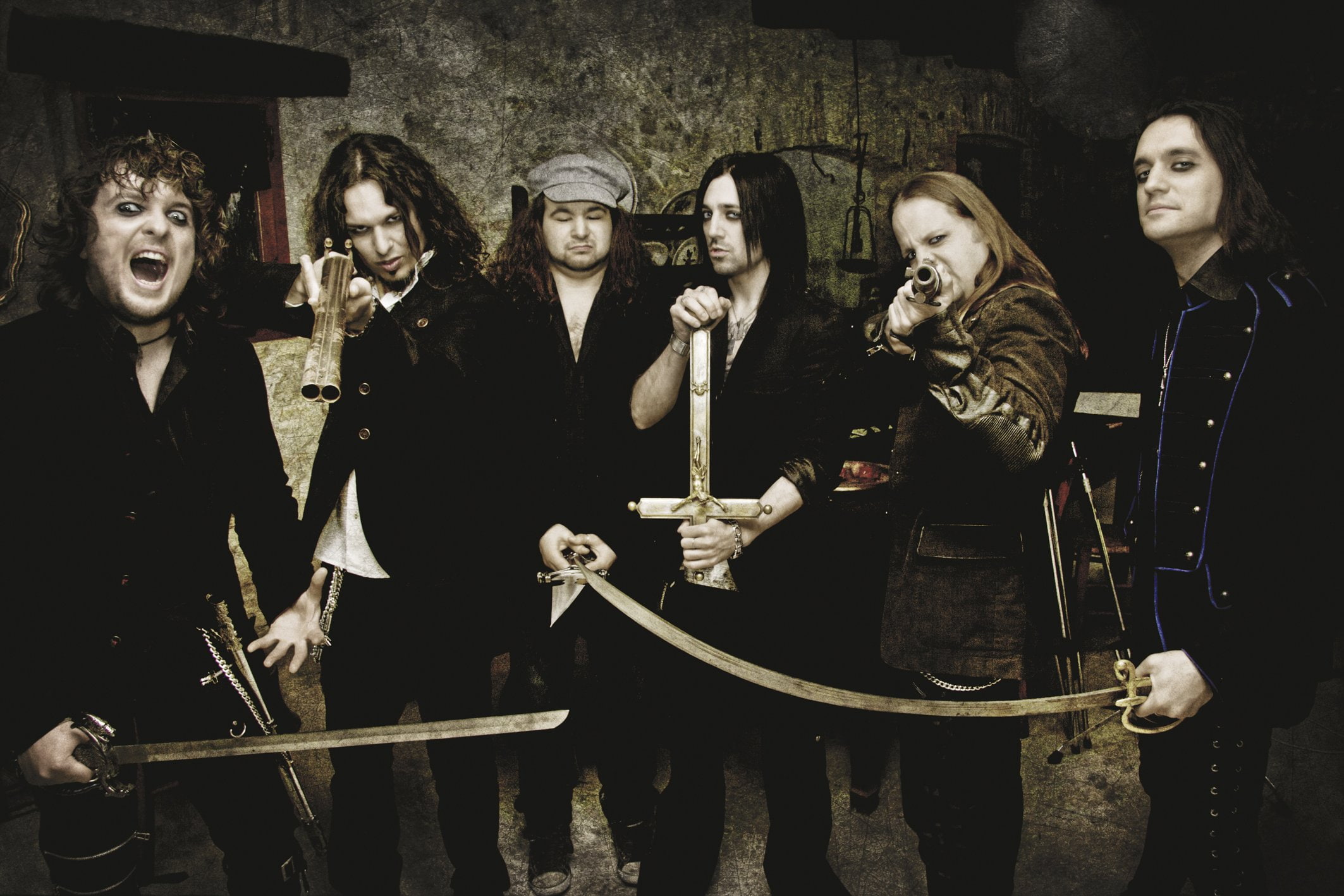 1080P, heavy, metal, power, folk, elvenking, HD Wallpaper